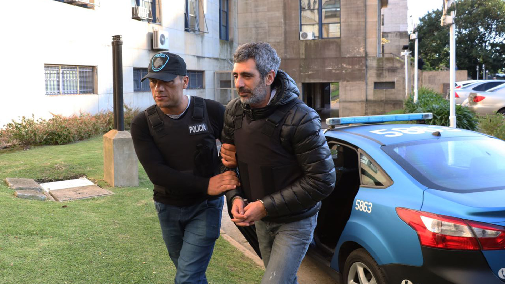 Roberto Baratta cuando fue detenido
