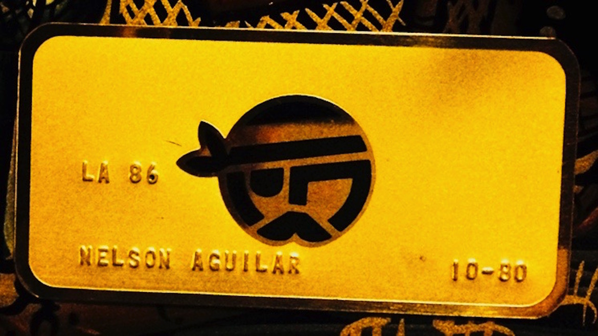 Credencial de membresía perteneciente a la época dorada del Mutiny. El narcotraficante Nelson Aguilar era uno de sus habitúes