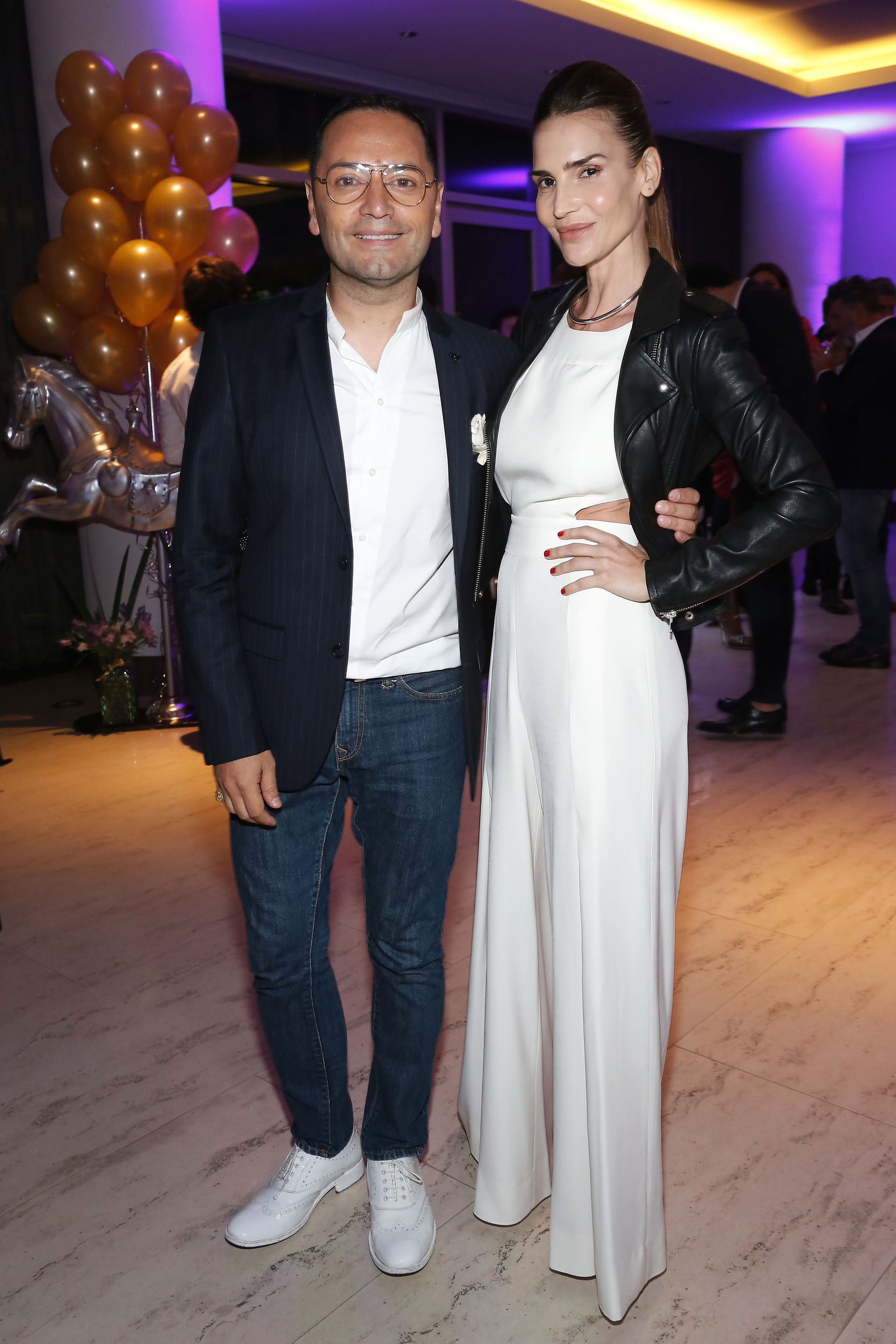 Fabián Medina Flores y María Vázquez