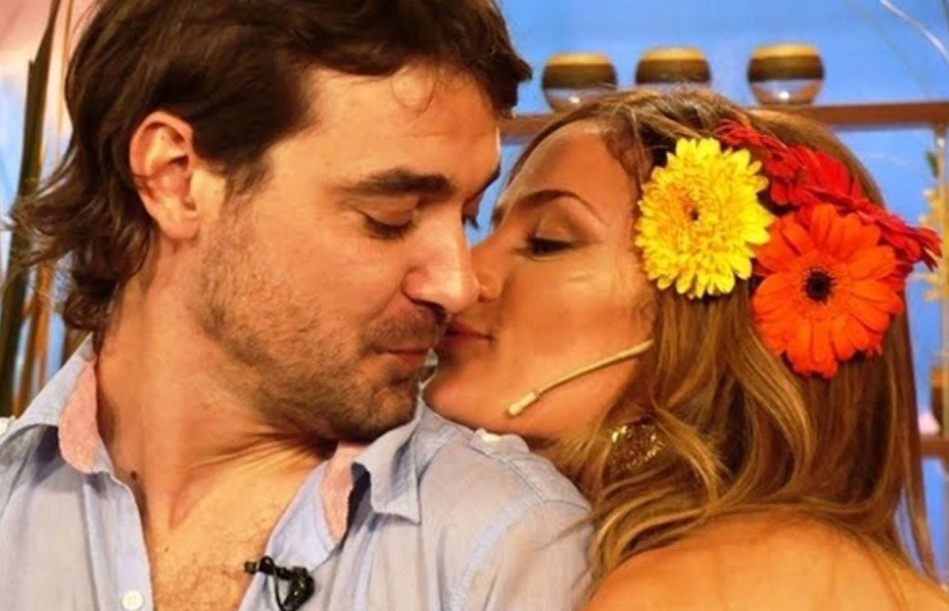 Pedro y Paula en 2010, cuando comenzaron a salir: él era un desconocido productor, y ella, una de las famosas que participaba del “Bailando”