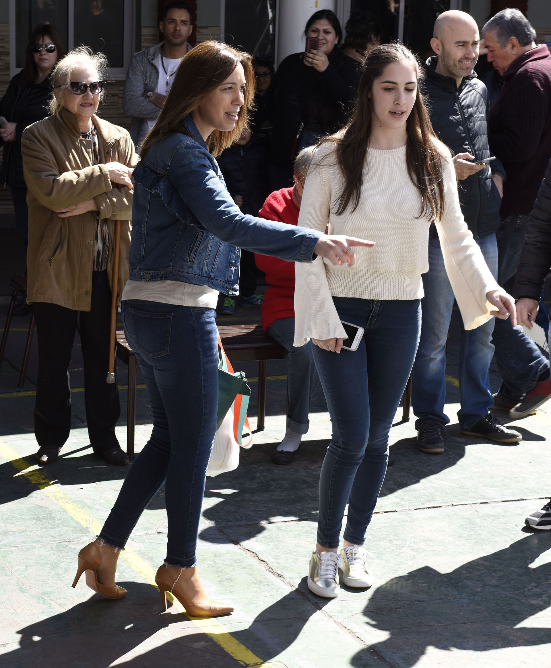 María Eugenia Vidal y su hija Camila. Foto: Matías Campaya/GENTE