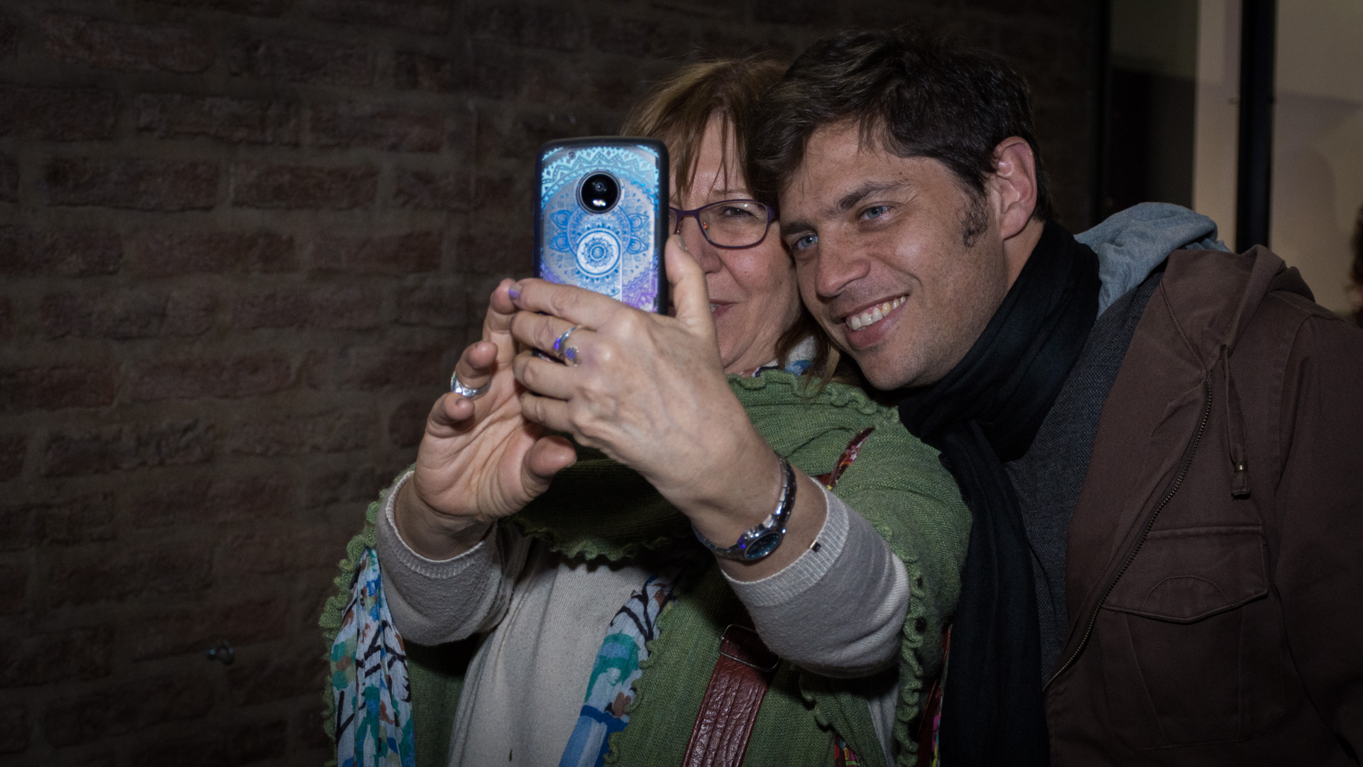 Axel Kicillof, el más aclamado por los votantes en el búnker