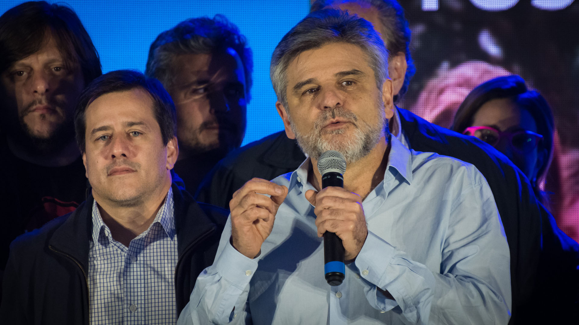 Daniel Filmus, junto a Mariano Recalde (Martin Rosenzveig)