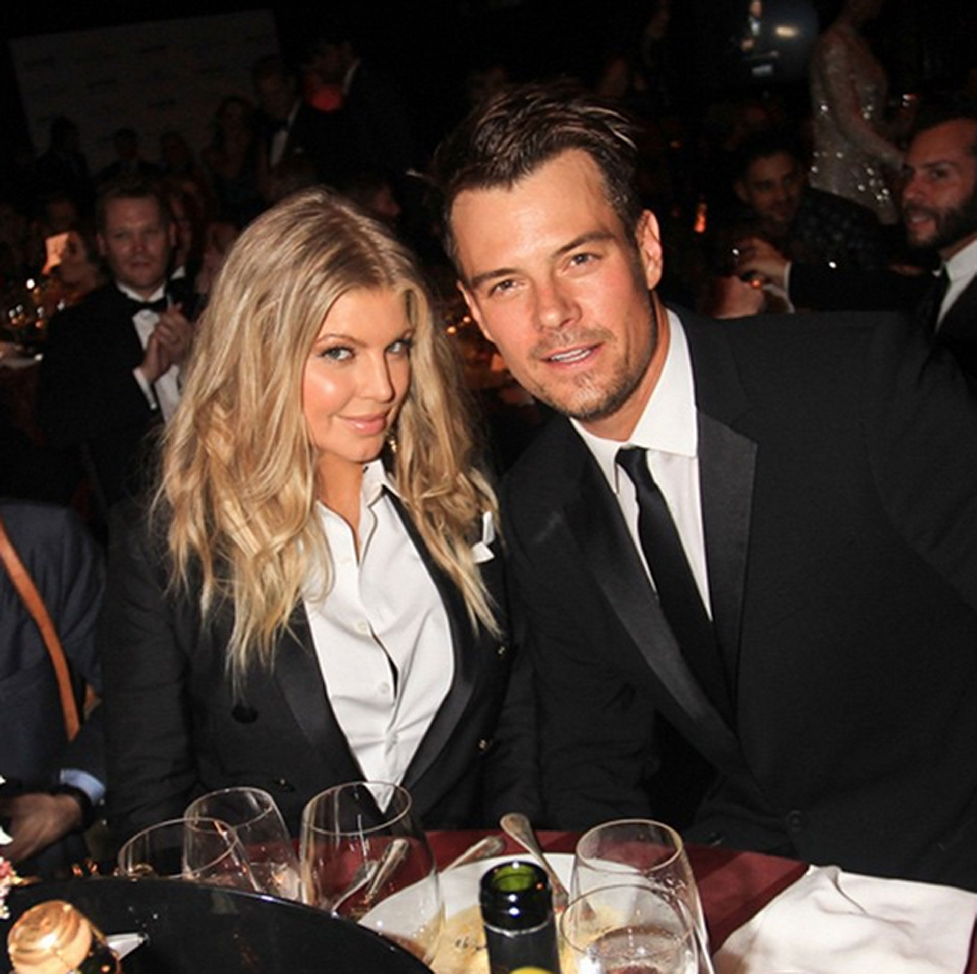 Josh Duhamel, con su ex Fergie