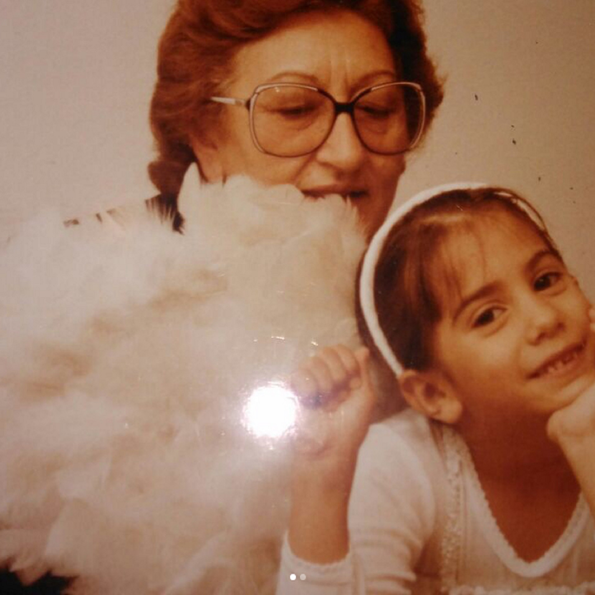 La foto de Cinthia Fernández cuando era chica