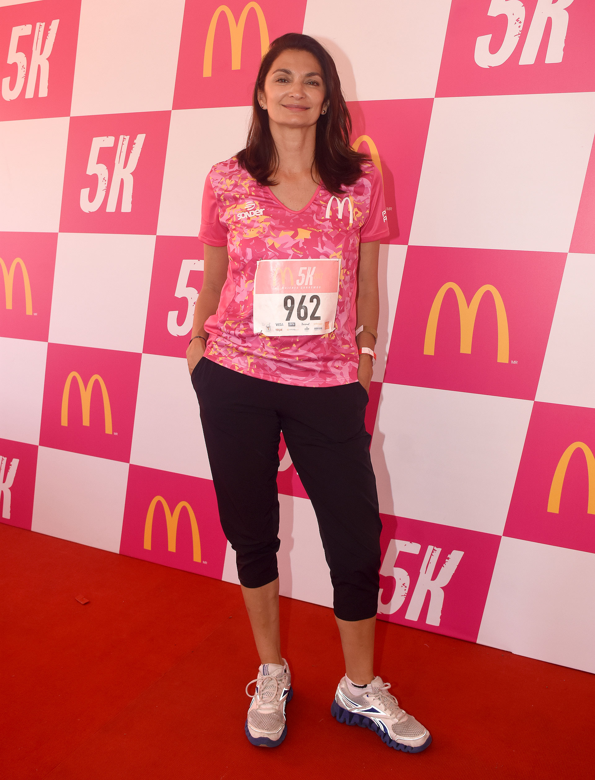 Mariana Arias dijo presente en el evento