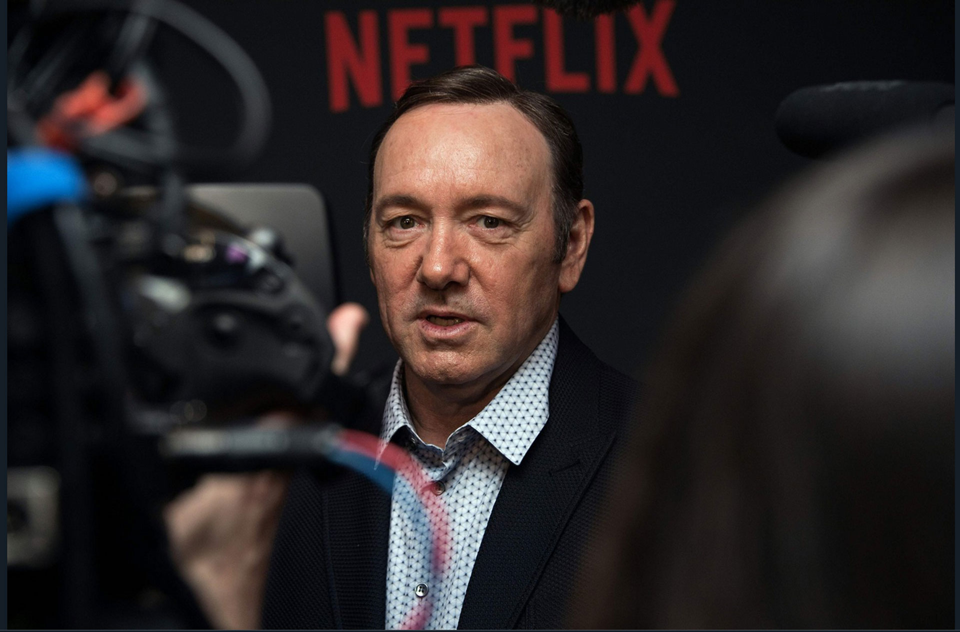 Kevin Spacey durante la presentación de la quinta temporada de House of Cards.