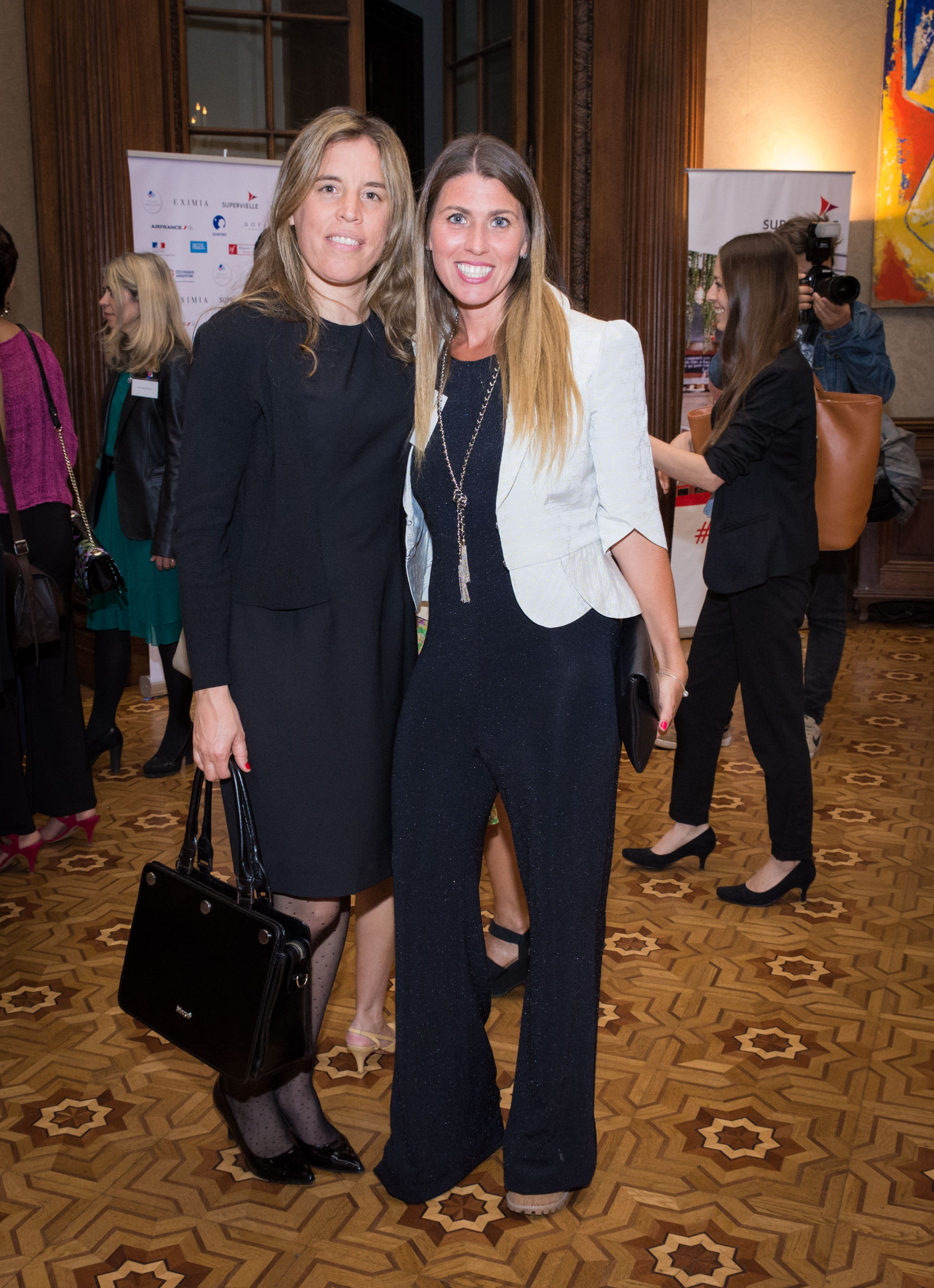 Virginia Genovesi (gerente de RRHH de Grupo Techint) y Sheila Graschinsky (Fundadora de Grecenym)