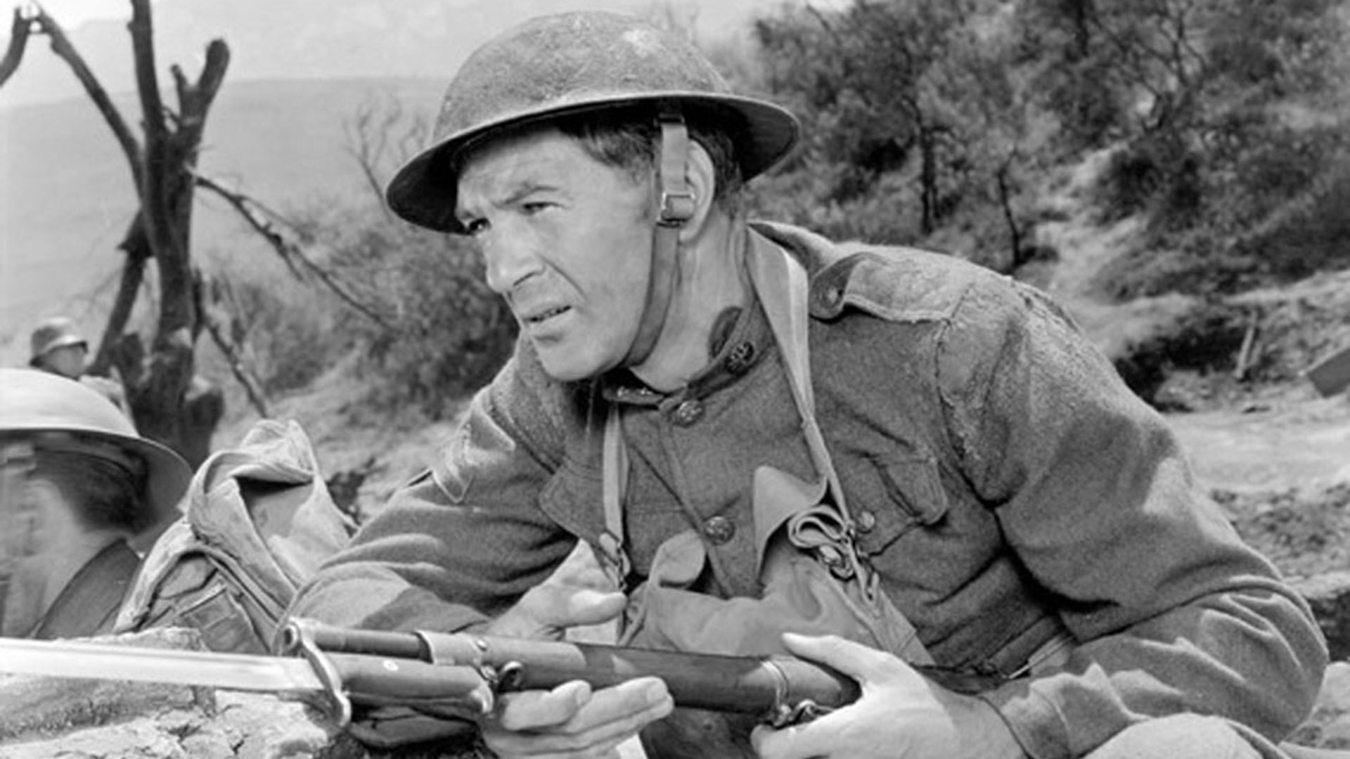 Gary Cooper, como el sargento York, en la película de 1941.