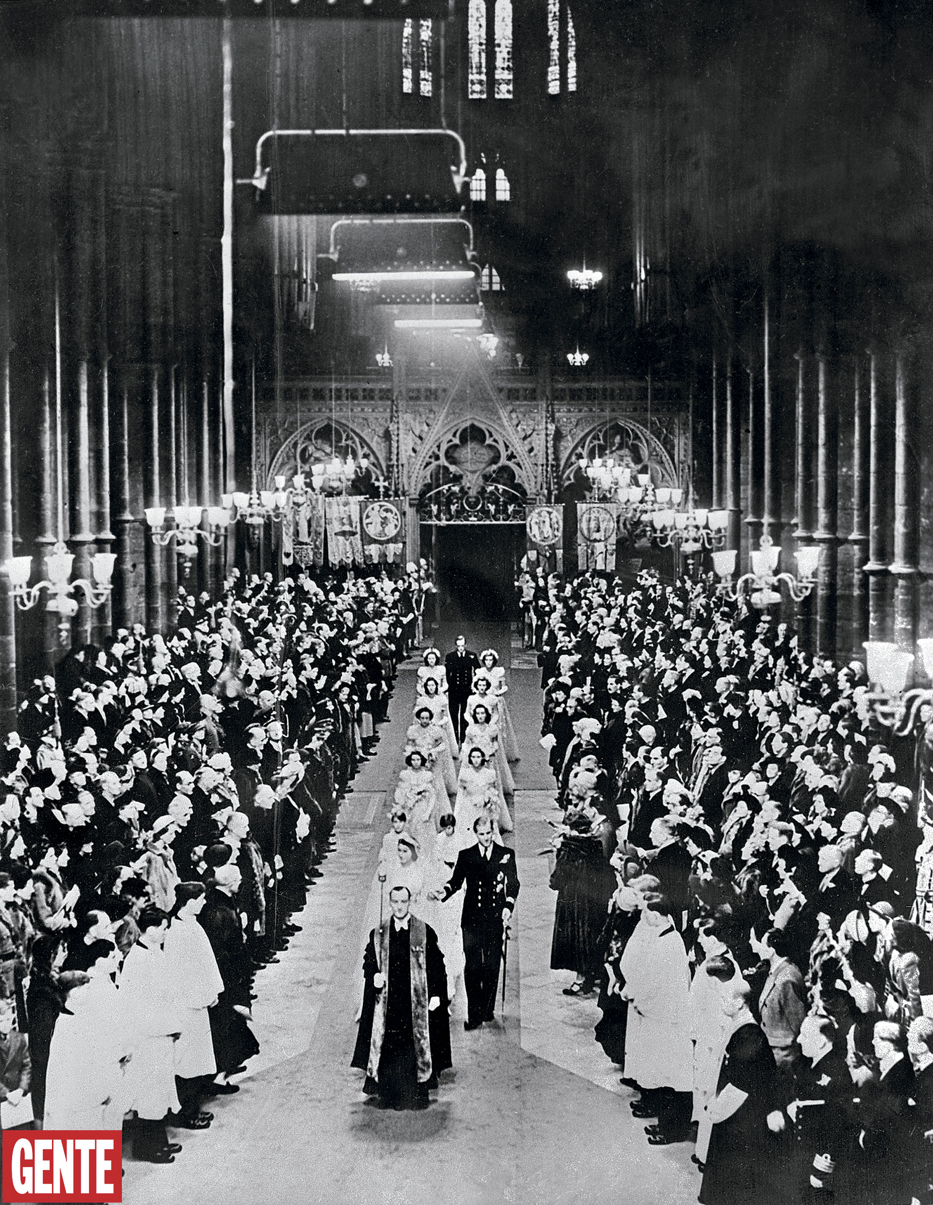 El interior de la histórica abadía. FOTO: AFP