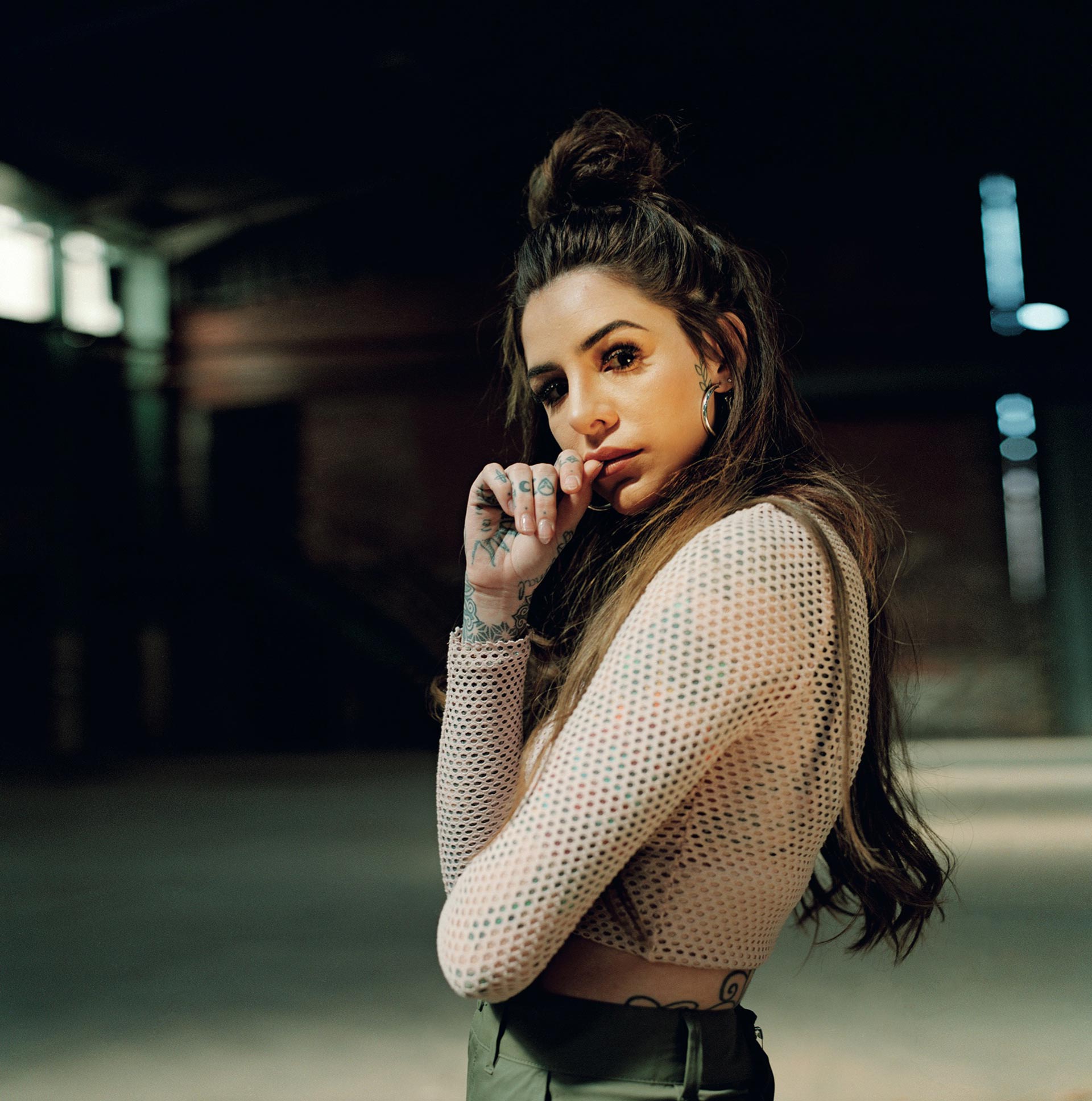 Cande se luce como modelo Foto: The Sartists