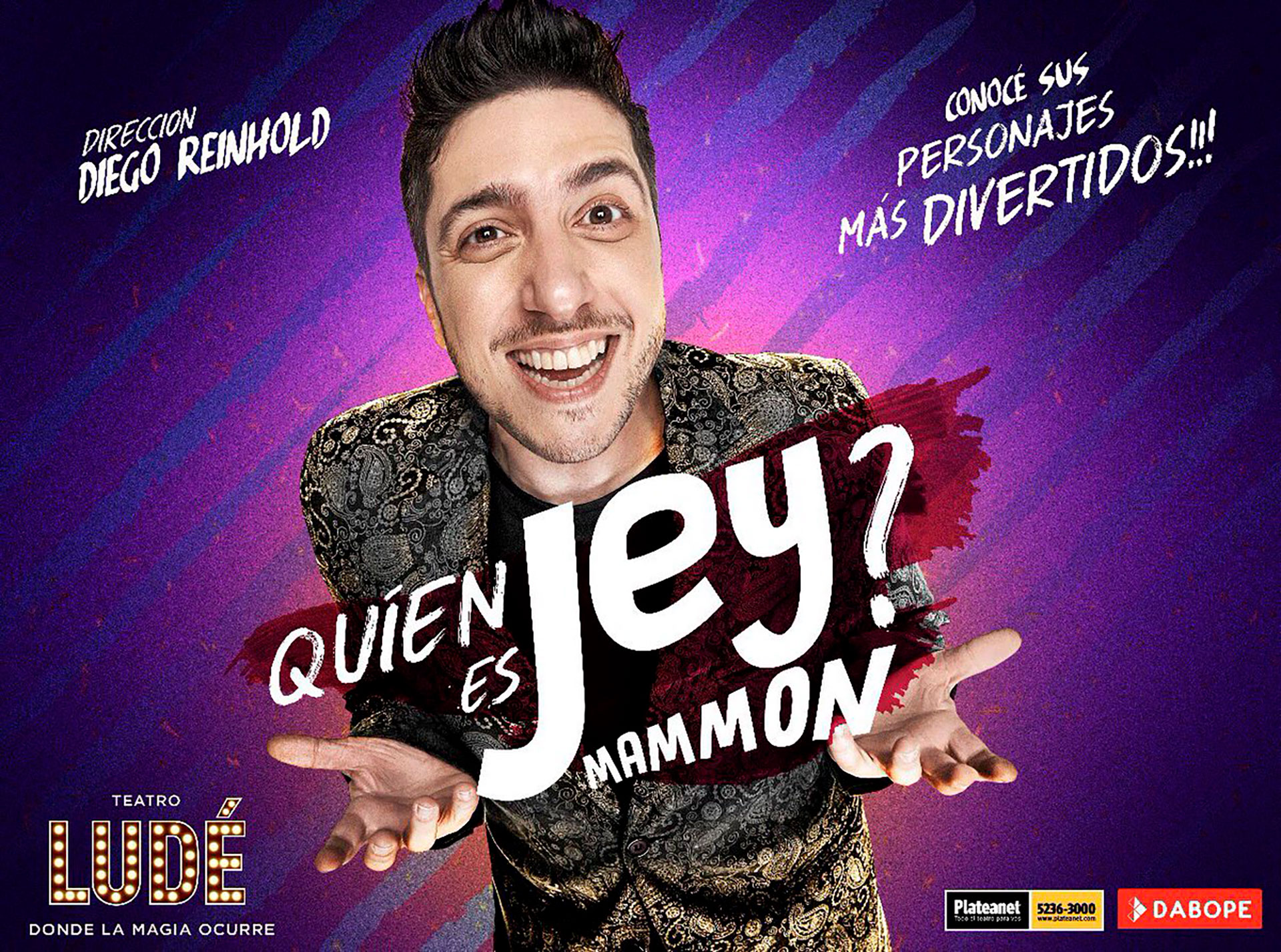 “¿Quién es Jey Mammon?”, se pregunta en el nuevo unipersonal que llevará a Mar del Plata