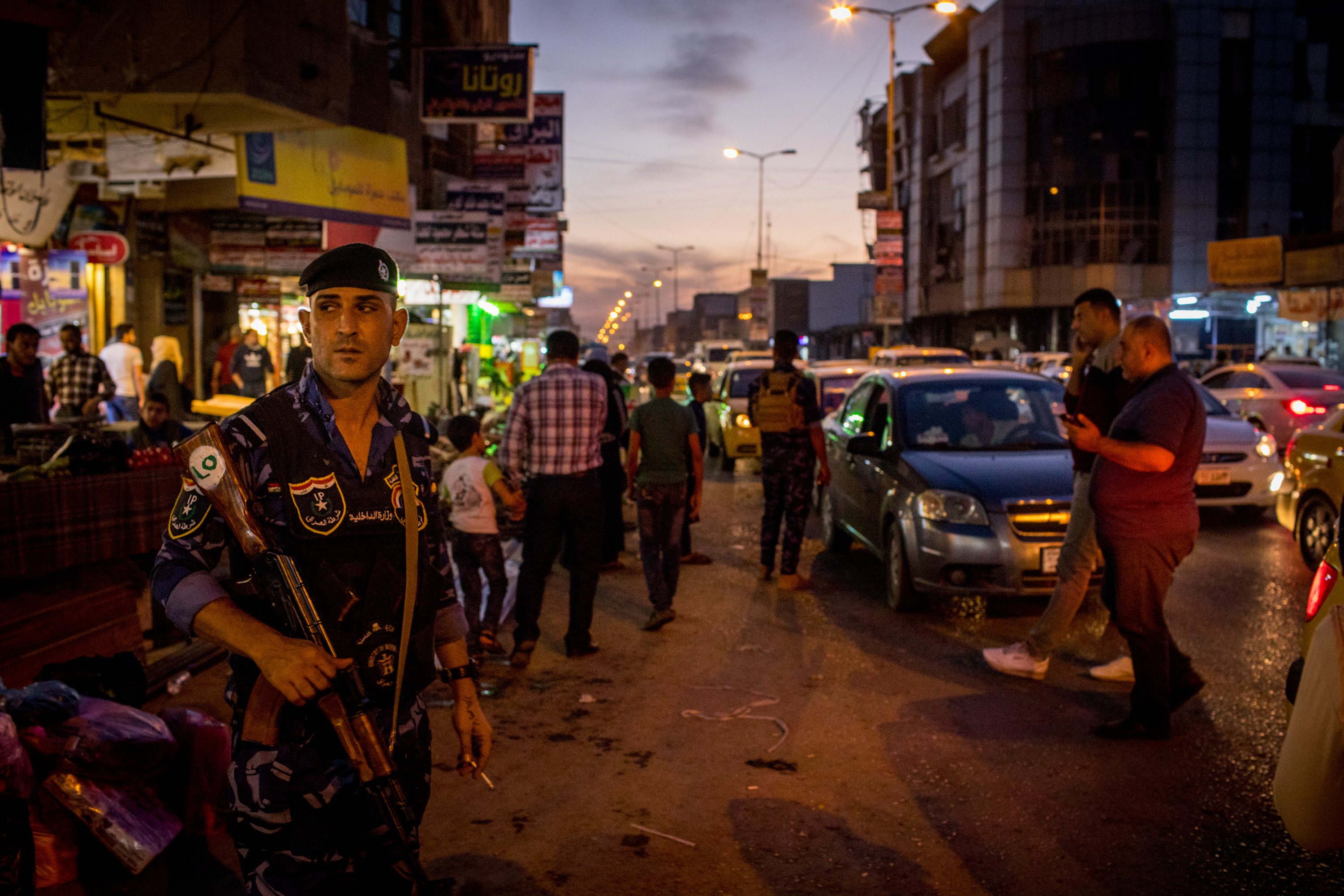 El mercado de Younis en el este de Mosul (Chris McGrath/Getty Images)