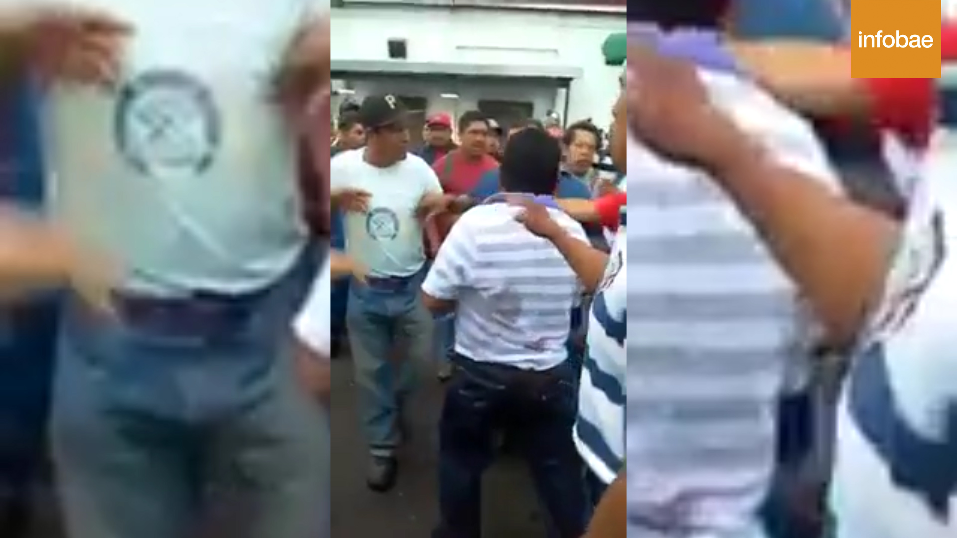 Carlos A. Carrillo primero fue increpado y luego brutalmente golpeado