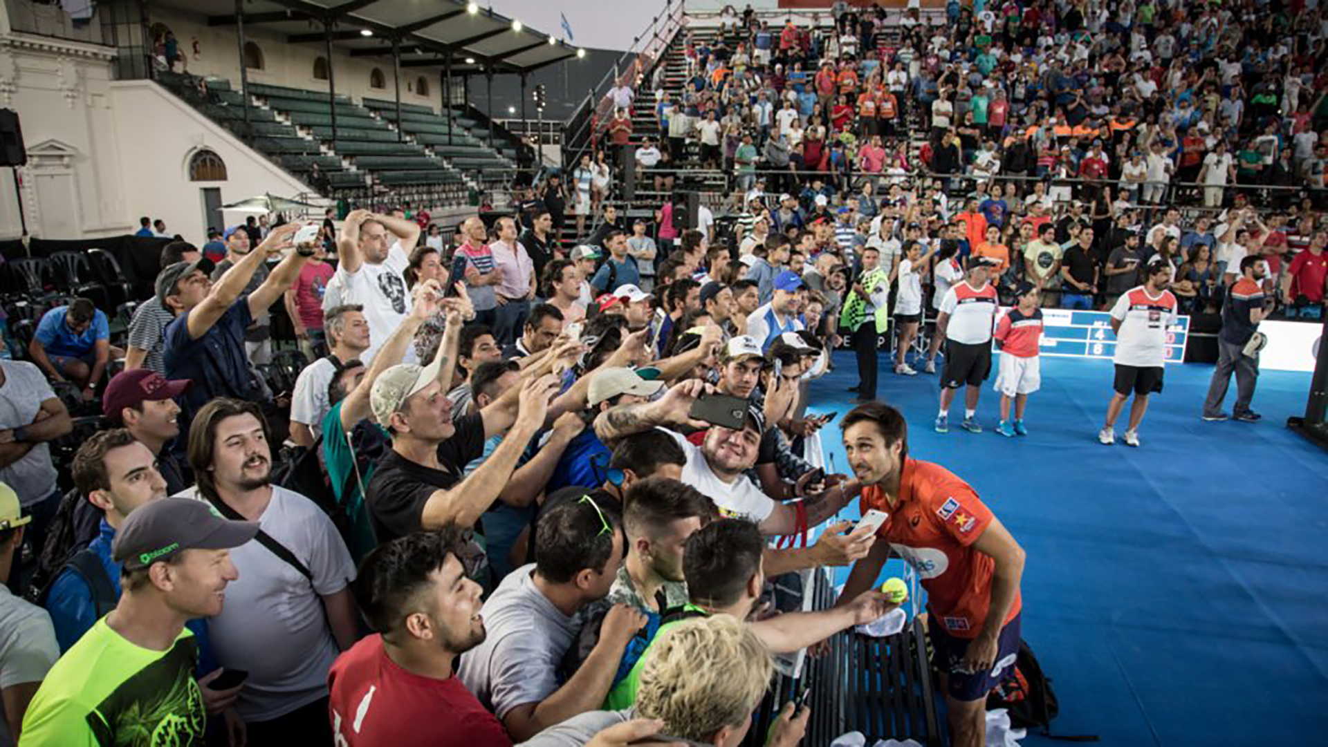 Fernando Belasteguín despertó el fanatismo de todos los espectadores