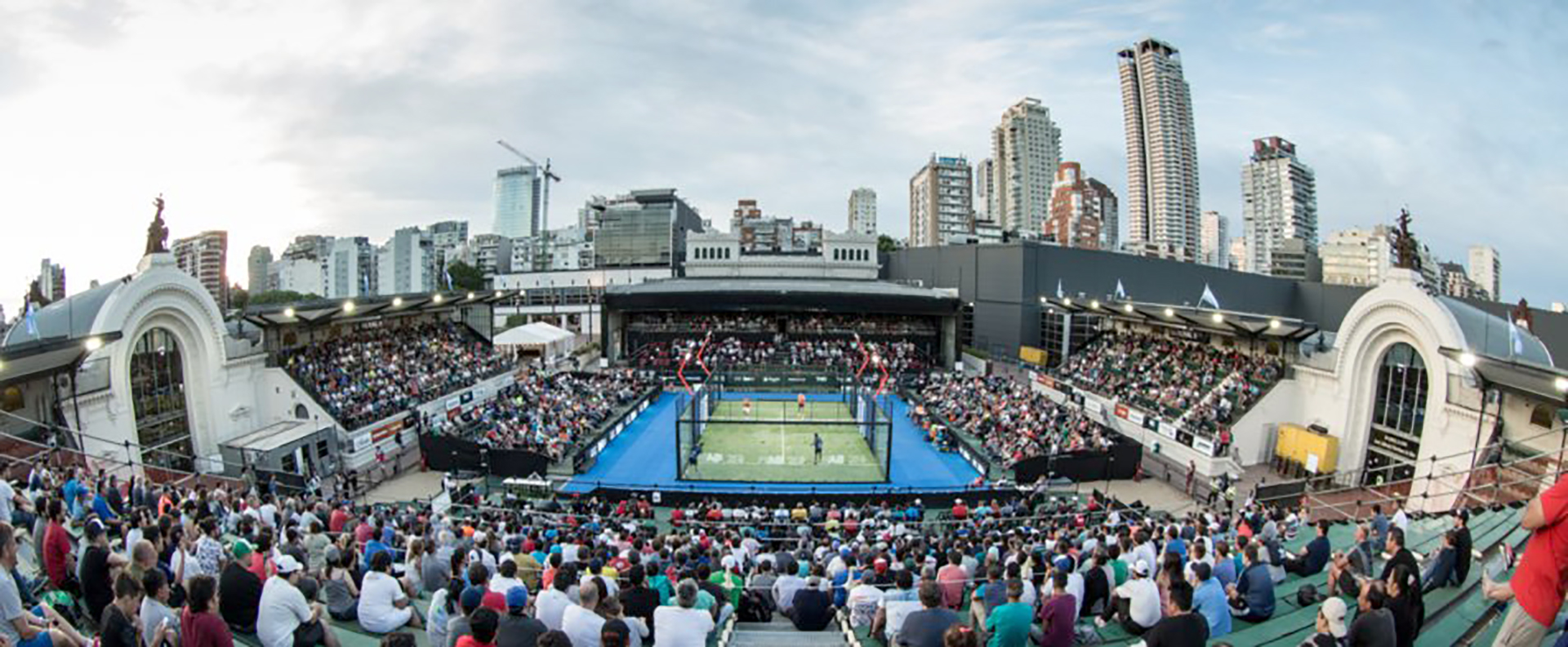 La Rural mostró todas sus tribunas colmadas (Buenos Aires Padel Master)