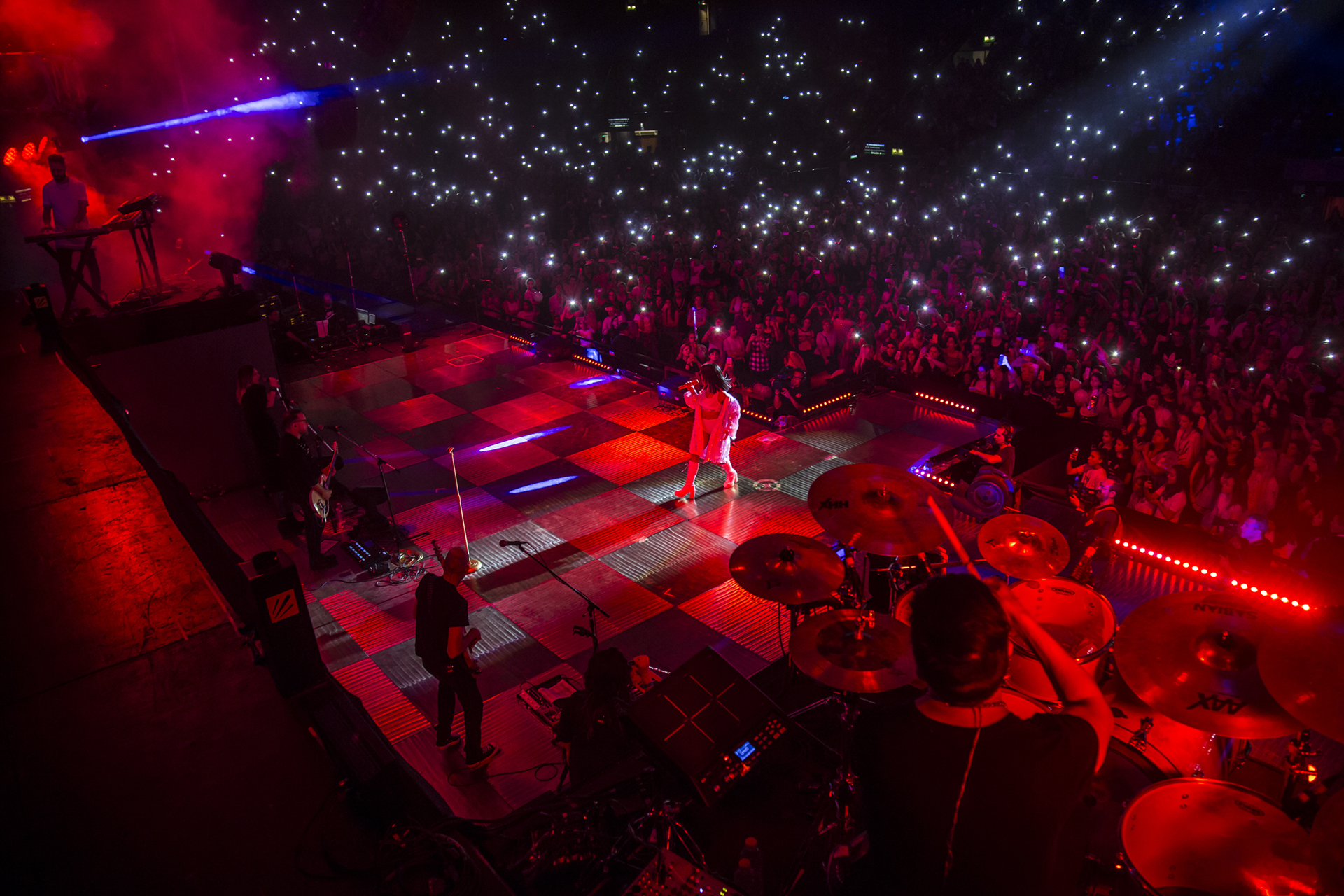 Más de 12 mil personas disfrutaron del show
