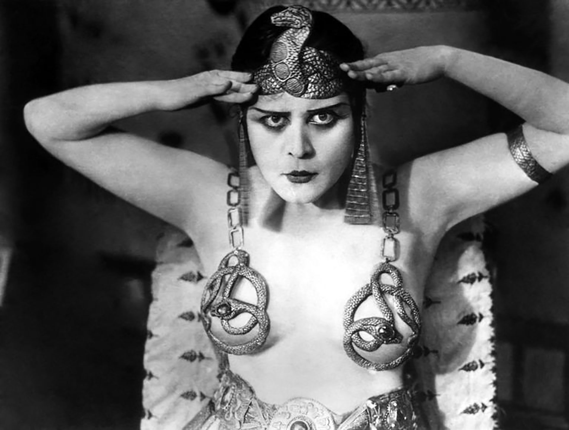 Theda Bara como Cleopatra