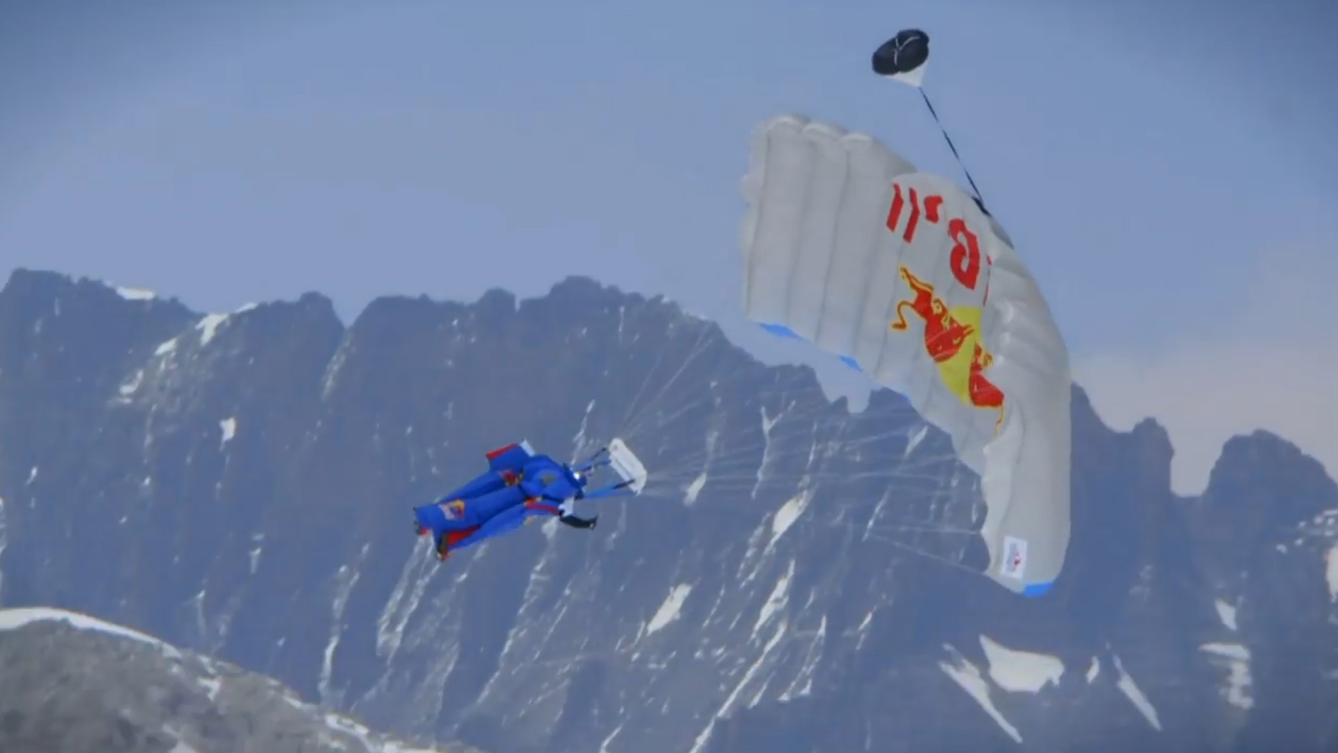 Valery Rozov en uno de sus arriesgados vuelos. Murió el sábado al estrellarse contra un acantilado en el Monte Ama Dablam, Nepal