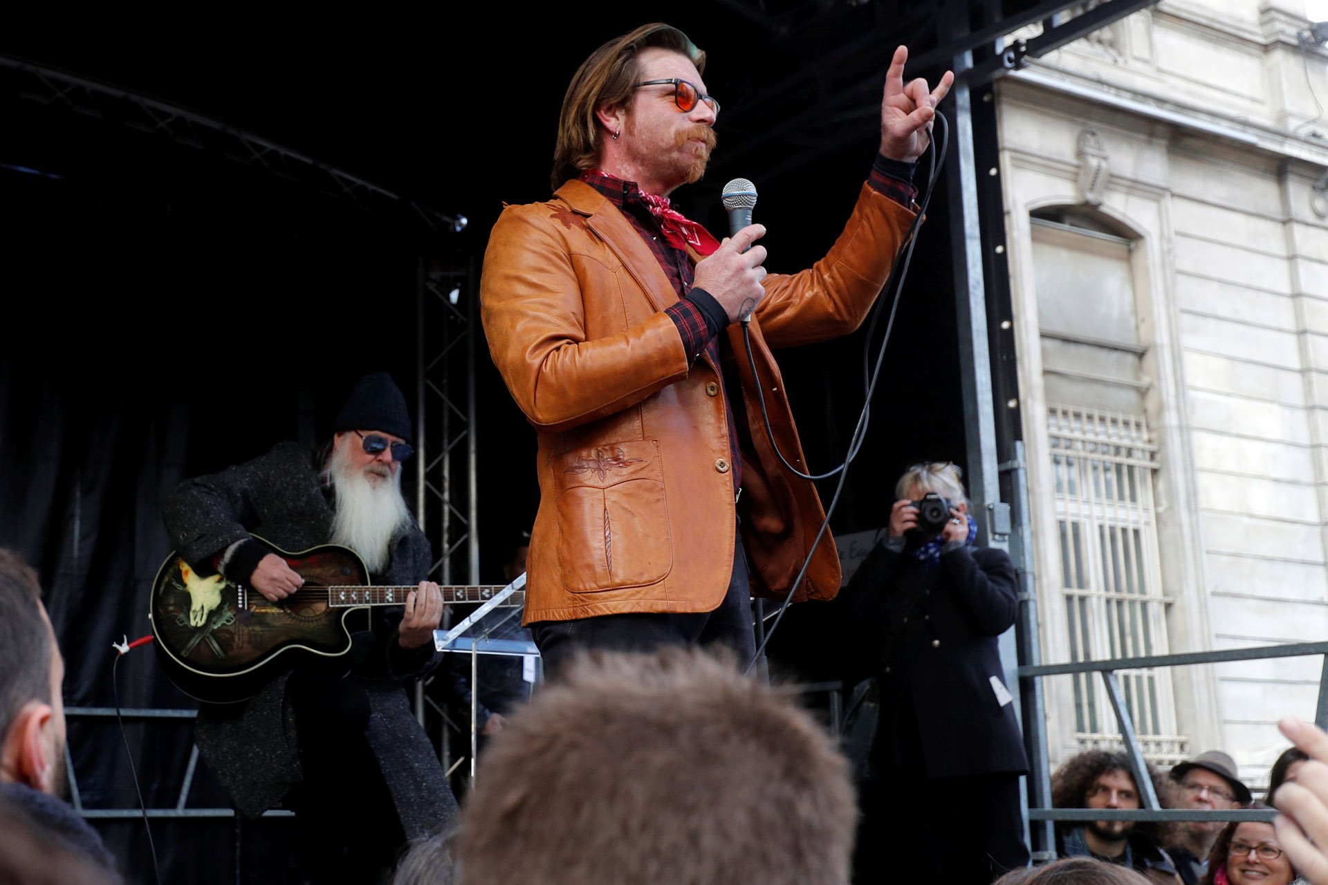El cantante Jesse Hughes, de Eagles of Death Metal