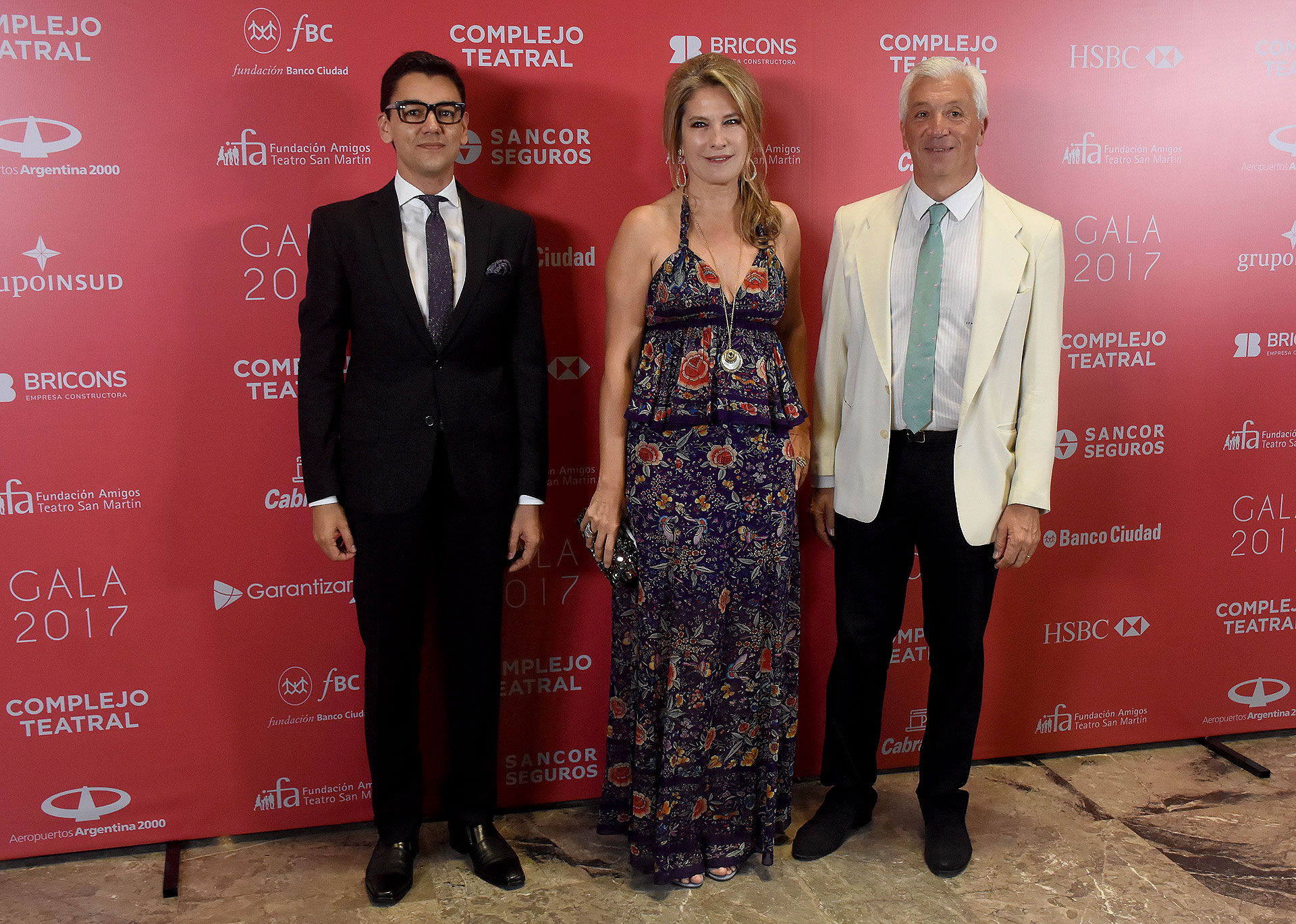 Guillermo Dourée, Ana Rusconi e Ignacio Miguens