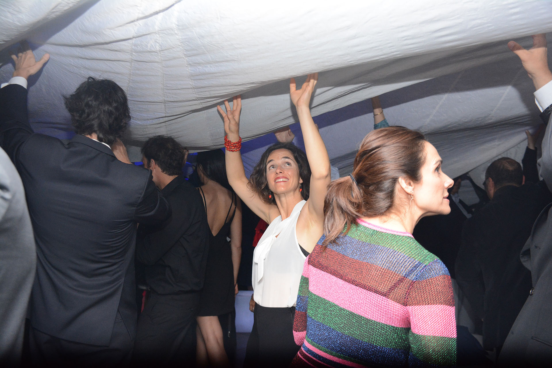 Al final de la noche hubo baile y fiesta