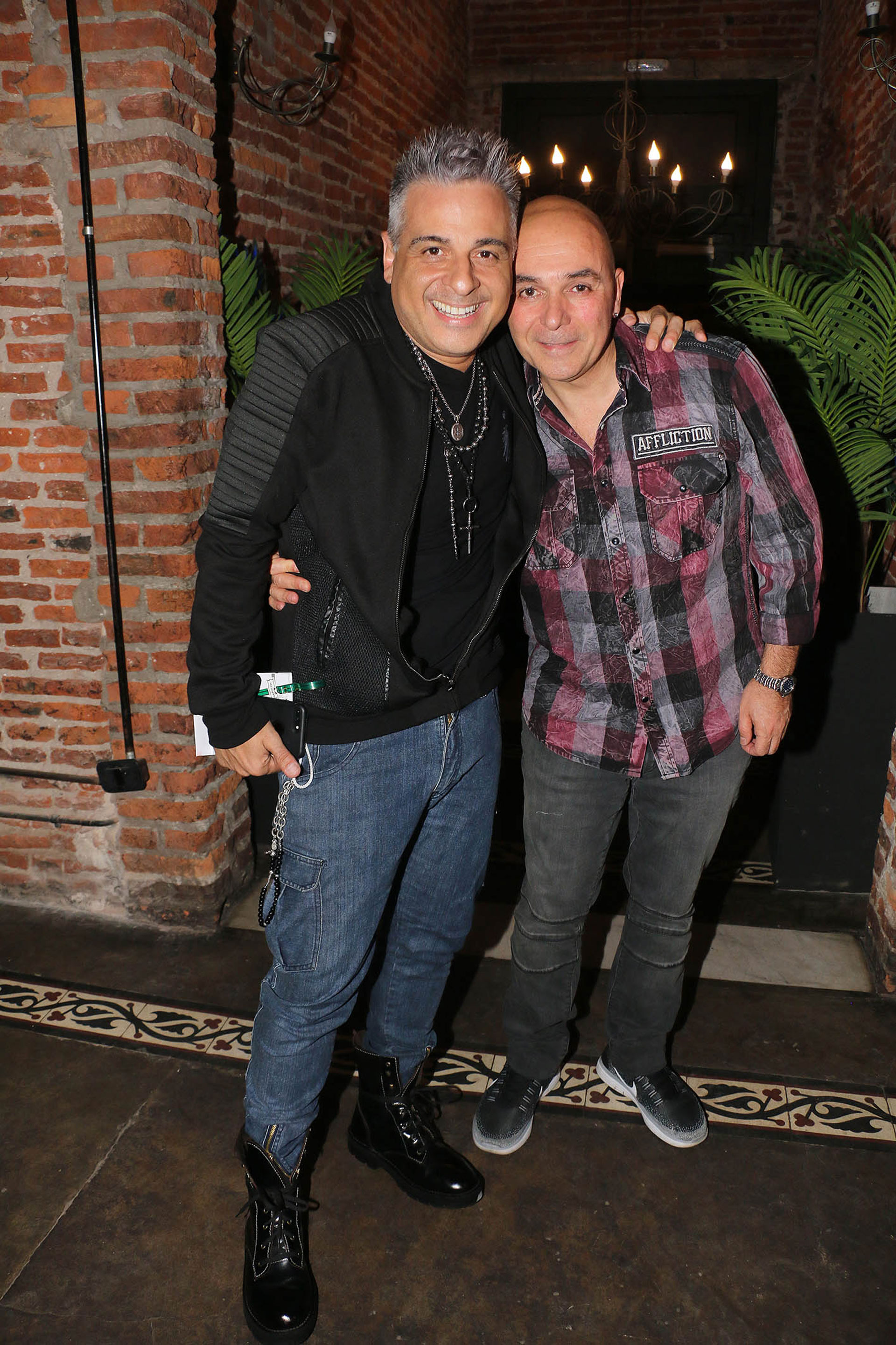 Marcelo Iripino y su pareja