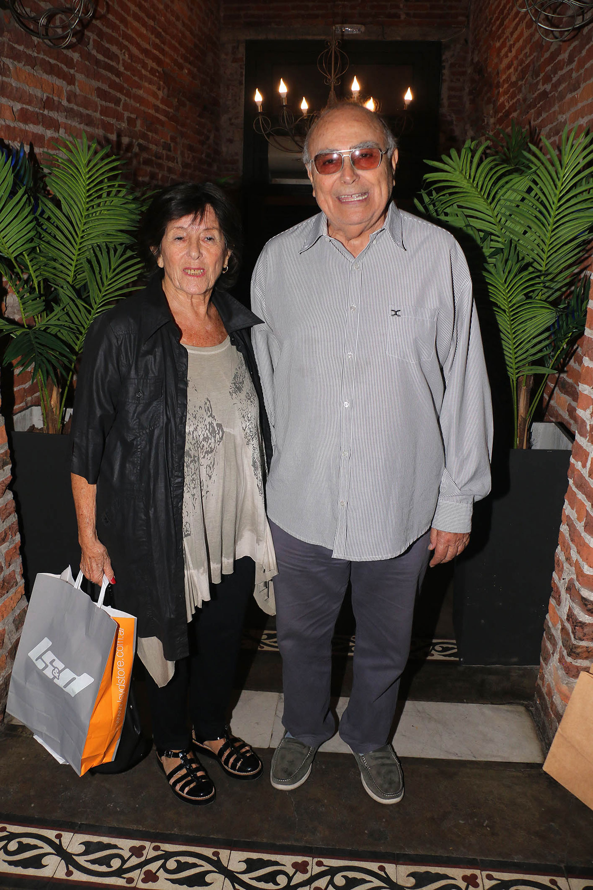 Pepe Novoa y su pareja