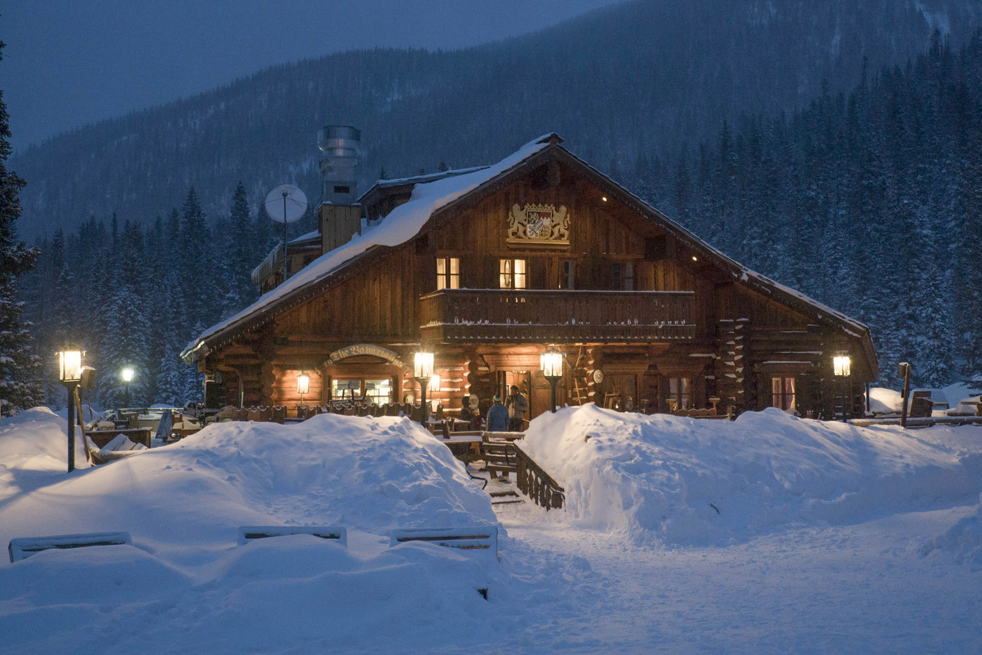 “The Bavarian” es un pequeño reducto alemán en medio del suroeste estadounidense en Taos (New Mexico) (Taos Ski Valley/The Washington Post)