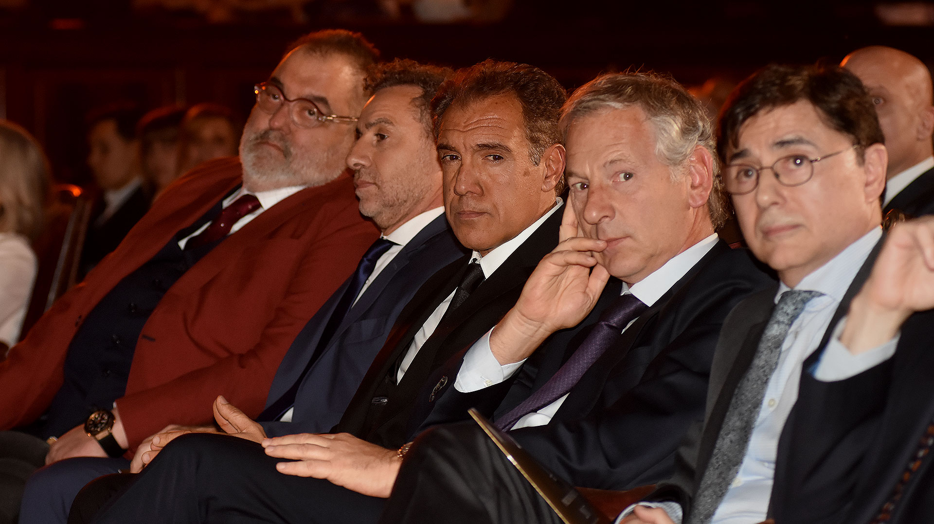 Jorge Lanata, Luis Majul, Daniel Hadad, Marcelo Longobardi y Jorge Fontevecchia