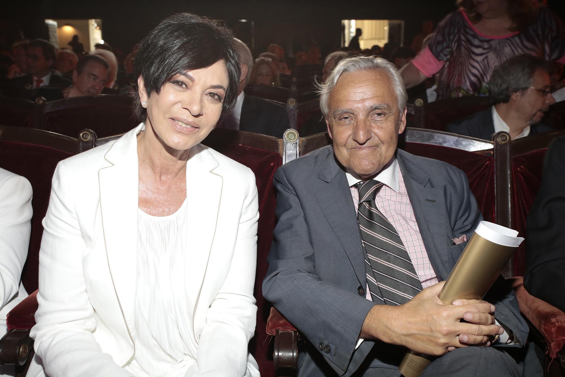 Mónica Gutiérrez y Rosendo Fraga