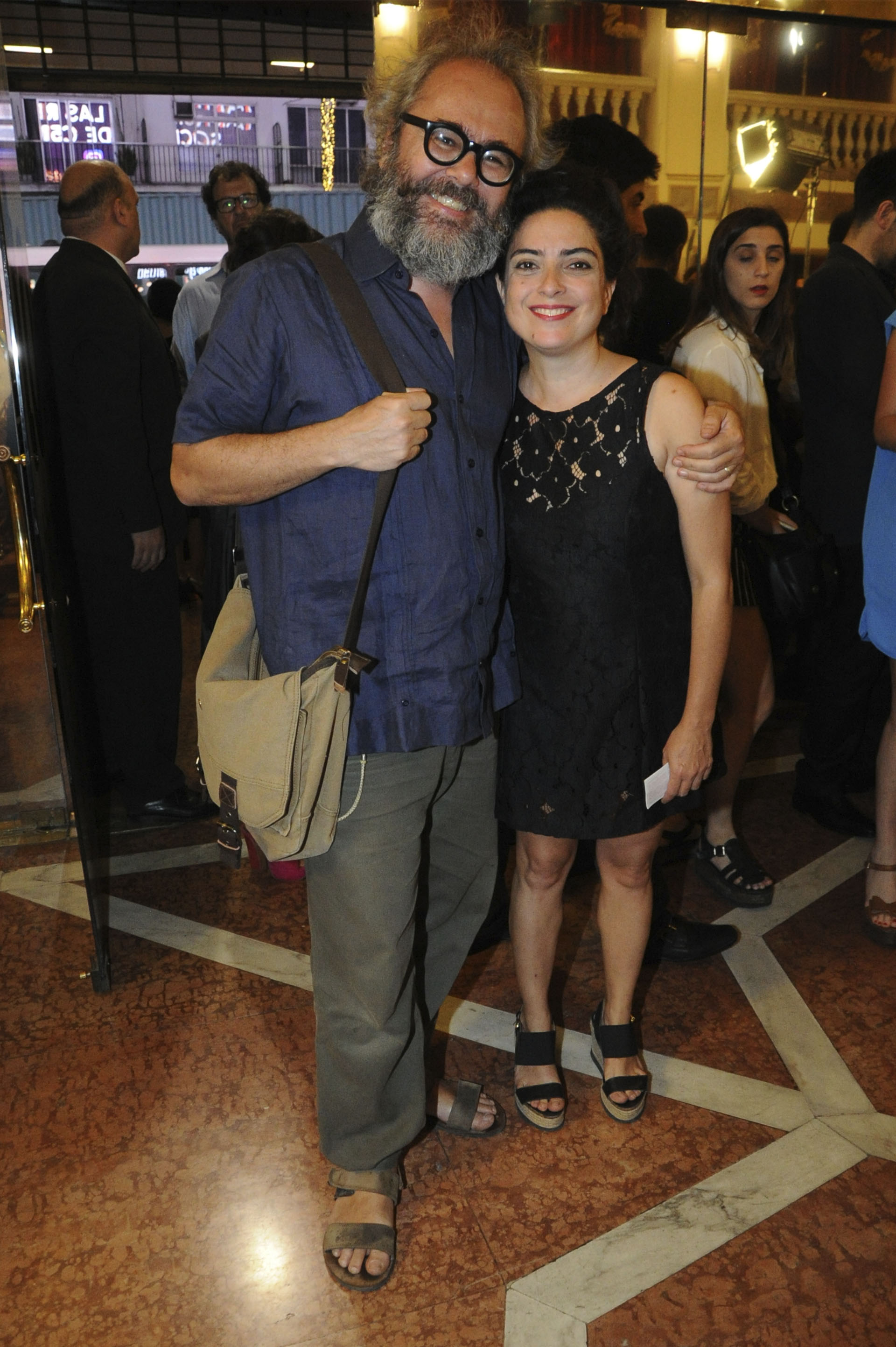 Paola Barrientos y su marido Conrado Geiger