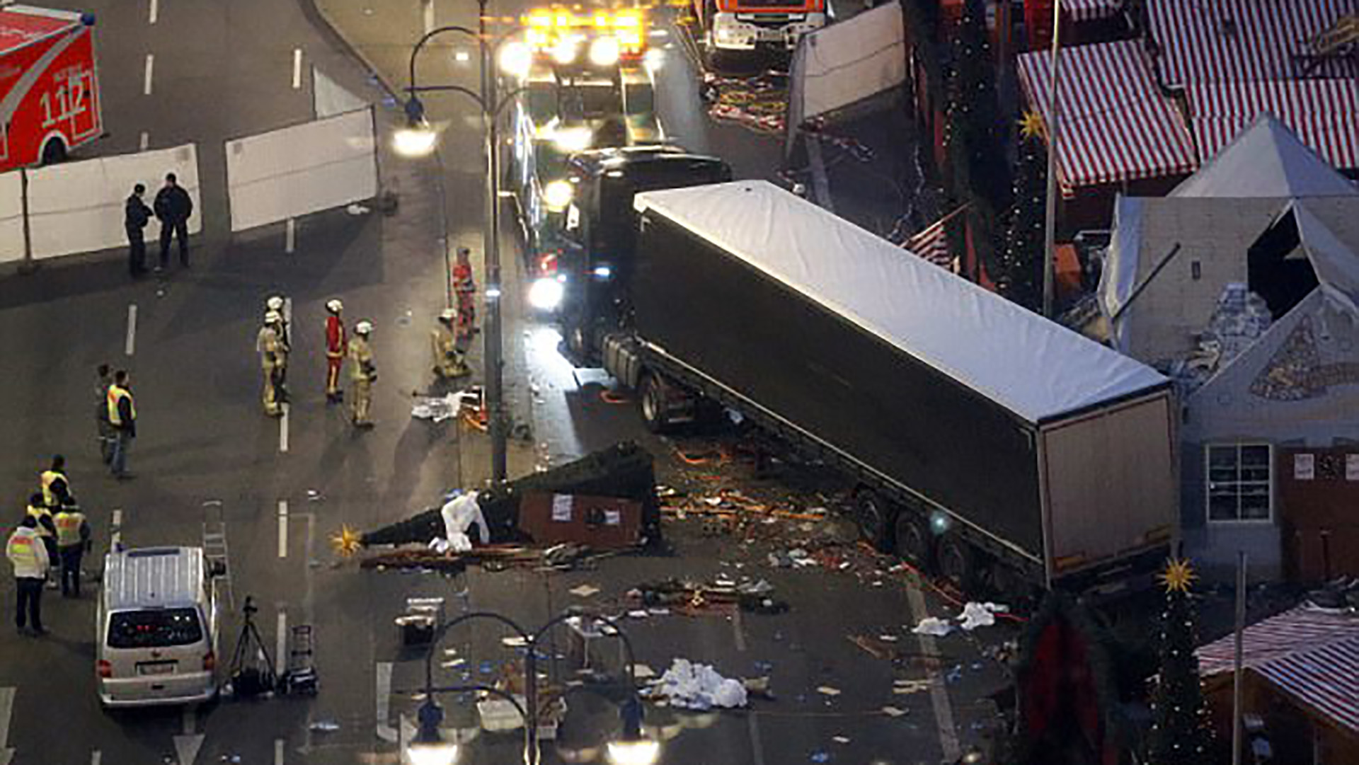 Anis Amri embistió un camión contra un mercado de Navidad (REUTERS)