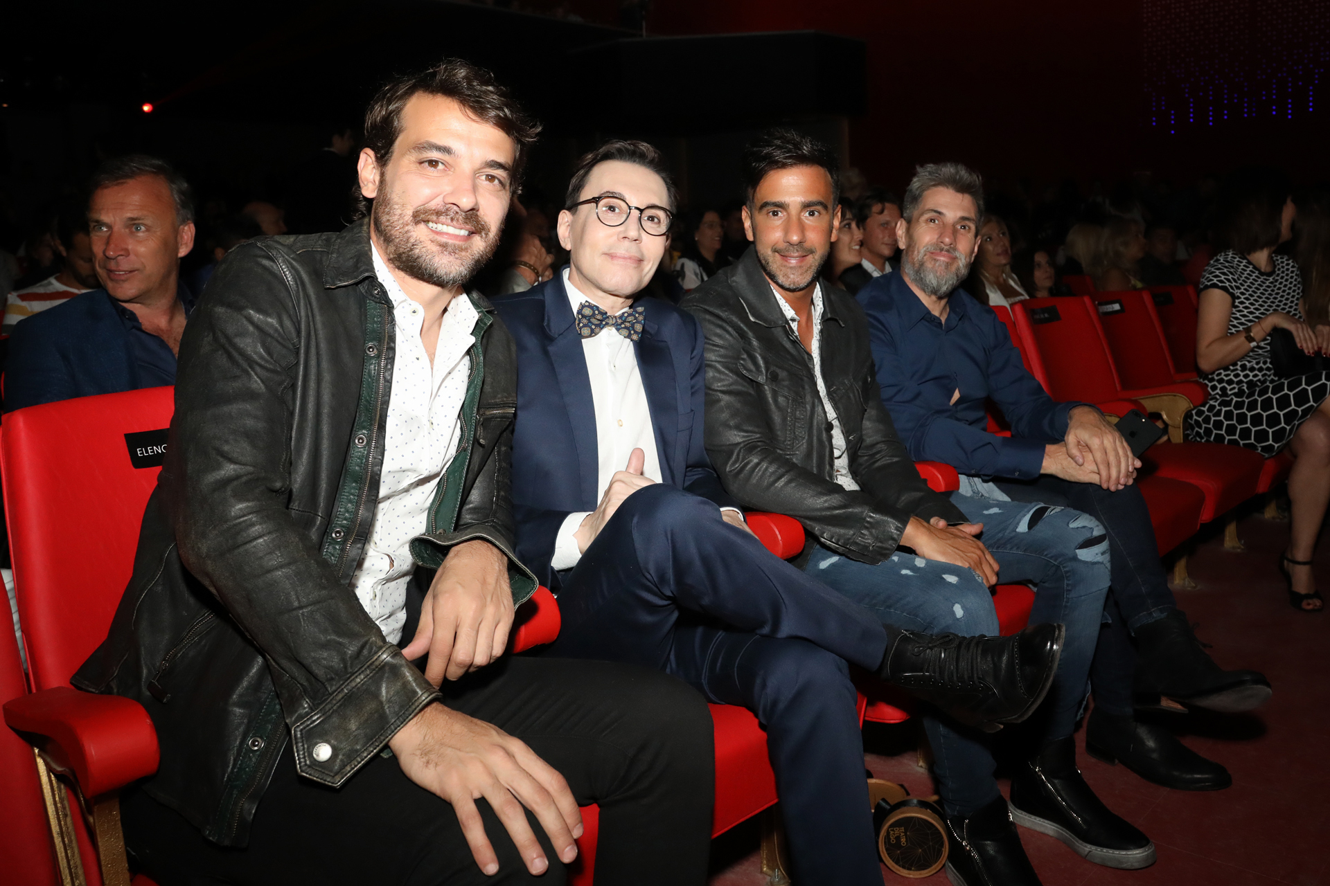 Pedro Alfonso, Marcelo Polino, Fede Hoppe y Pablo Prada