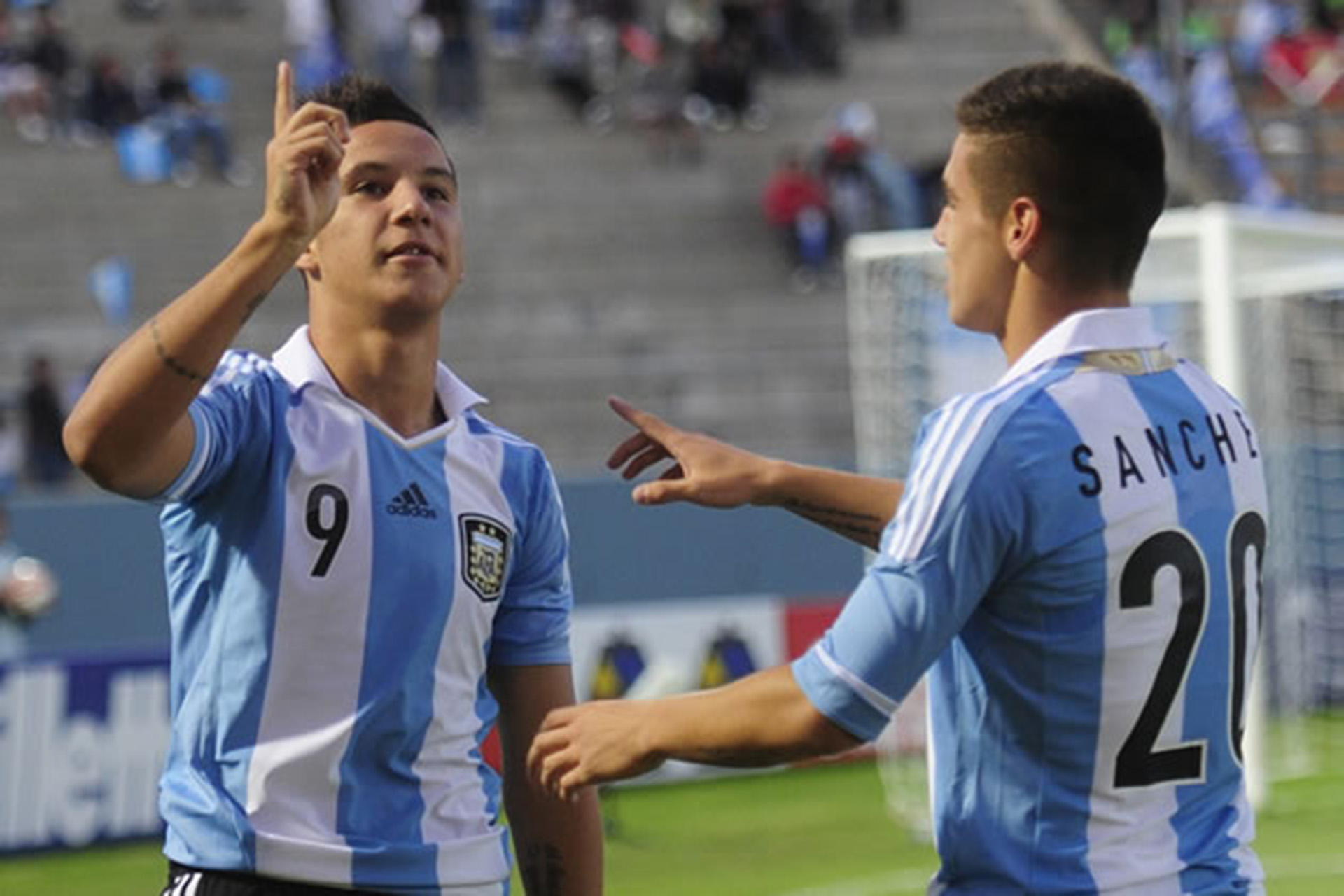 Driussi siguió su carrera en la Selección en el Sub 20, donde también ganó el Sudamericano en 2015