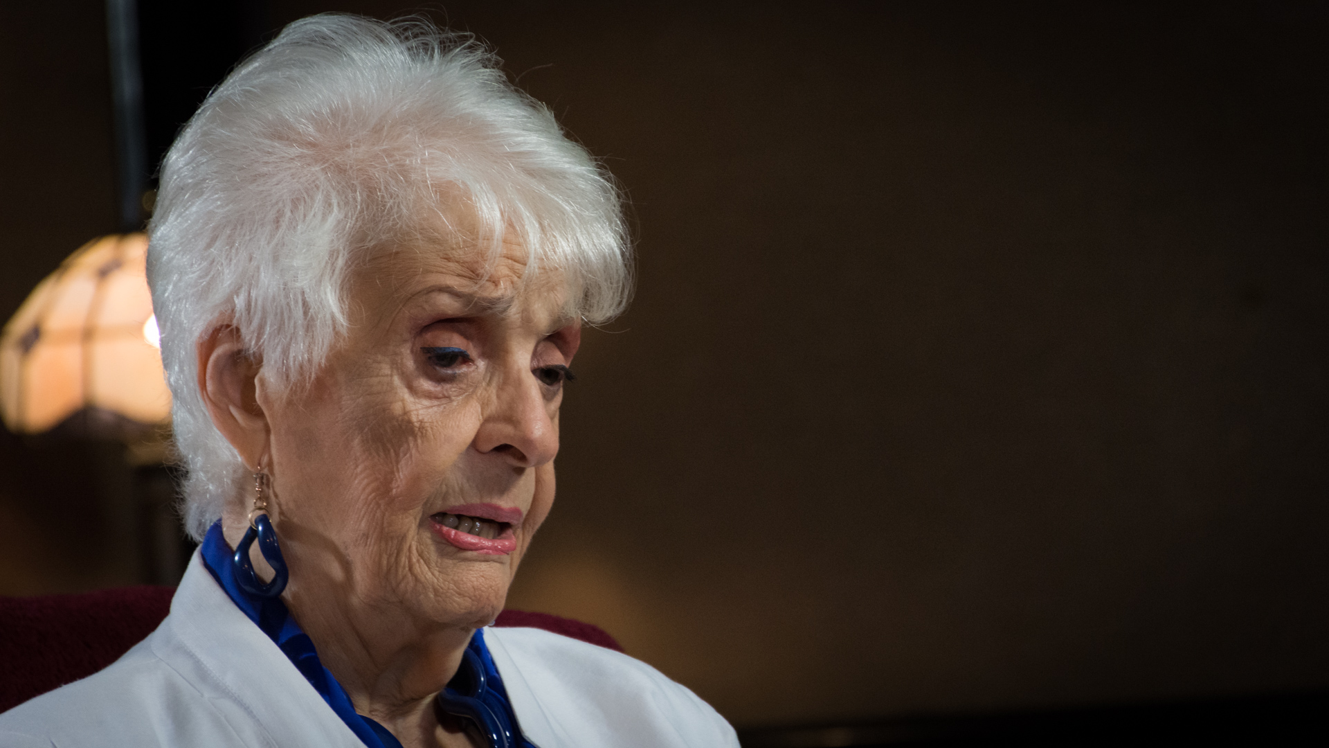 Graciela Fernández Meijide, ministra de Desarrollo Social y Medio Ambiente de la Alianza