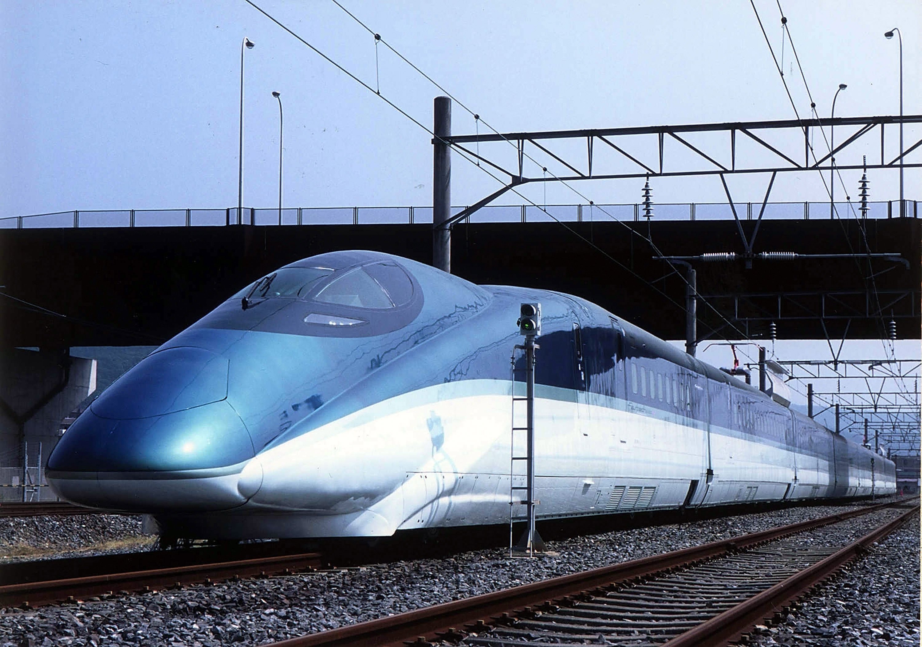Tren bala japonés. (Photo by East Japan Railway/Getty Images)