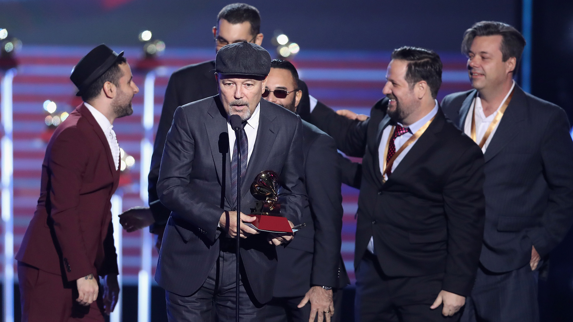 Rubén Blades fue distinguido en el rubro Álbum del Año por “Salsa Big Band” Rich Polk/Getty Images)