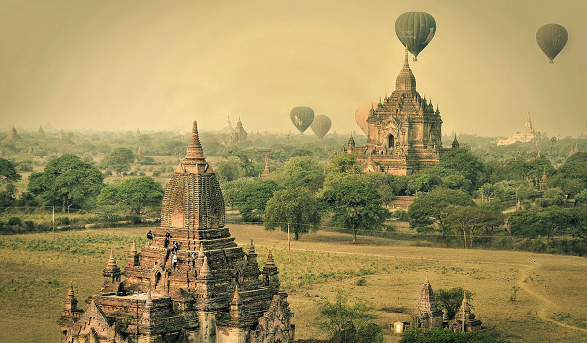 Los templos de Bagan por Ana Caroline de Lima, en Birmania.