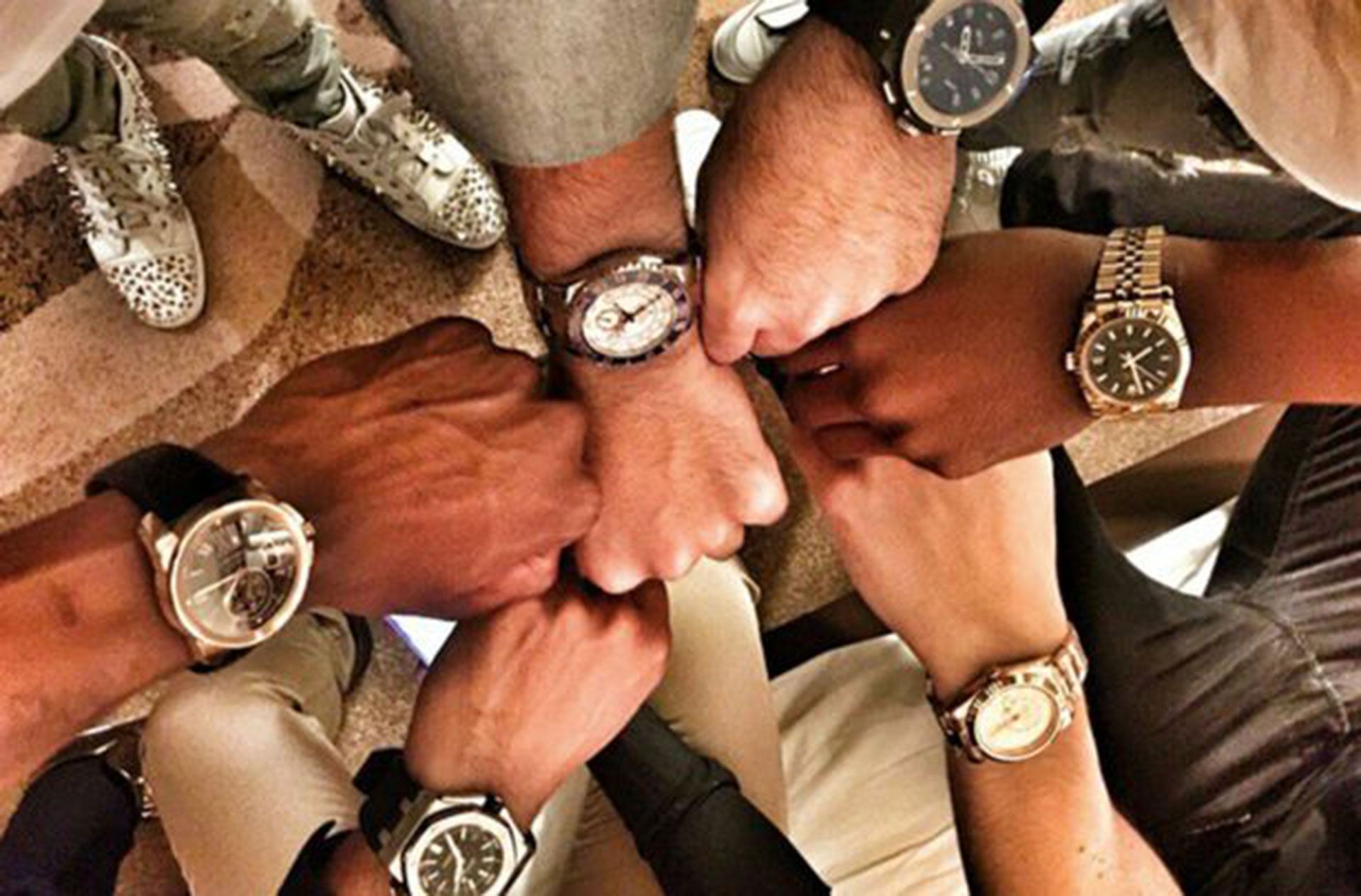 Una competencia por el reloj más caro
