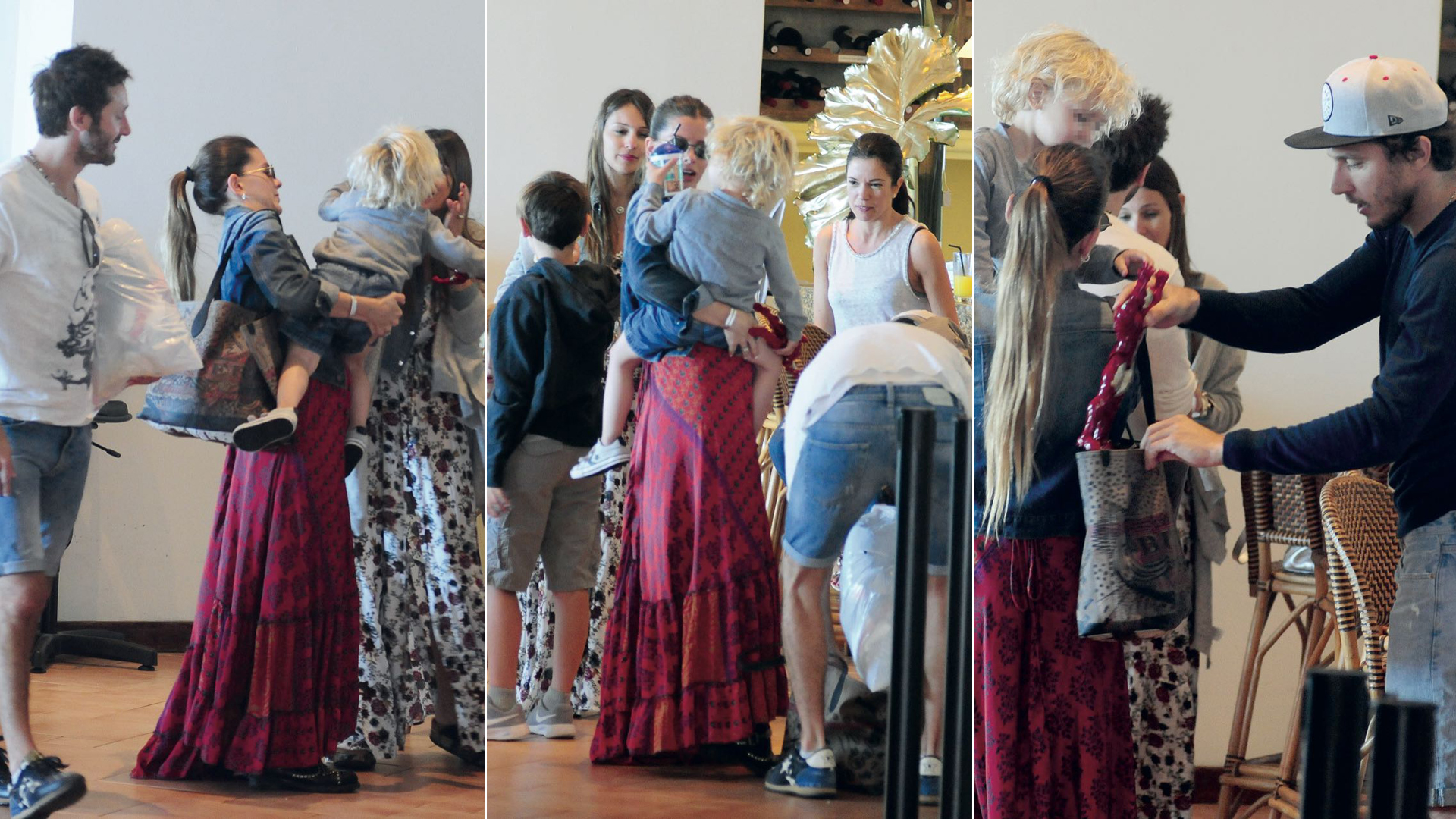 Felices Los 4 Las Fotos Del Encuentro Entre Pampita La China Suarez Benjamin Vicuna Y Pico Monaco Infobae