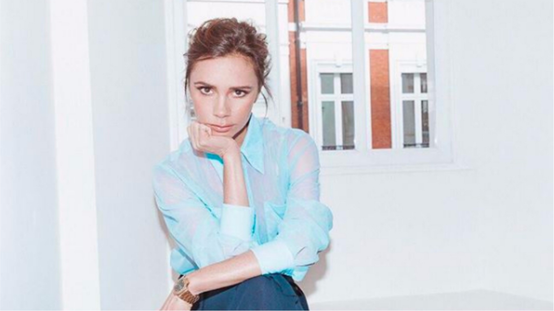 Victoria se rie de sus dietas. Foto: Instagram