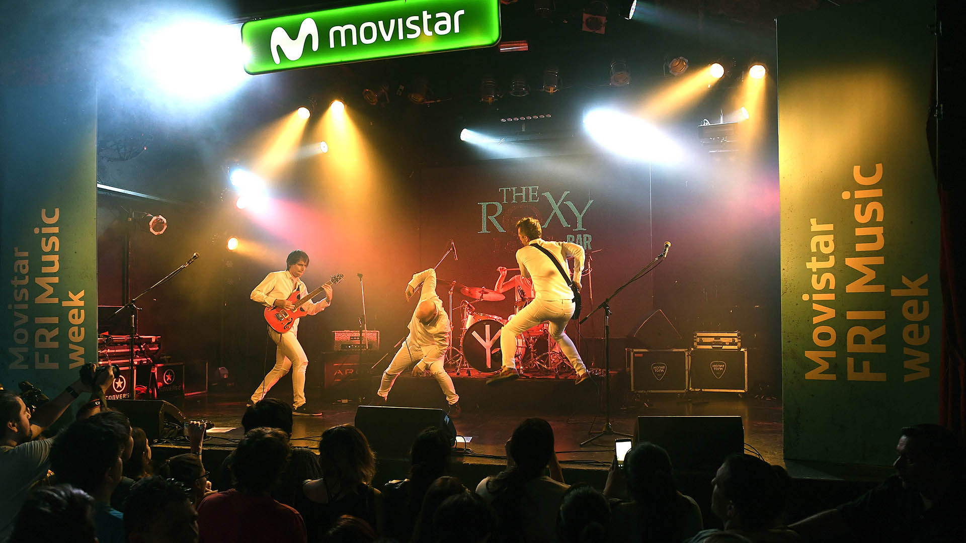 Todos los ojos puestos en el escenario.