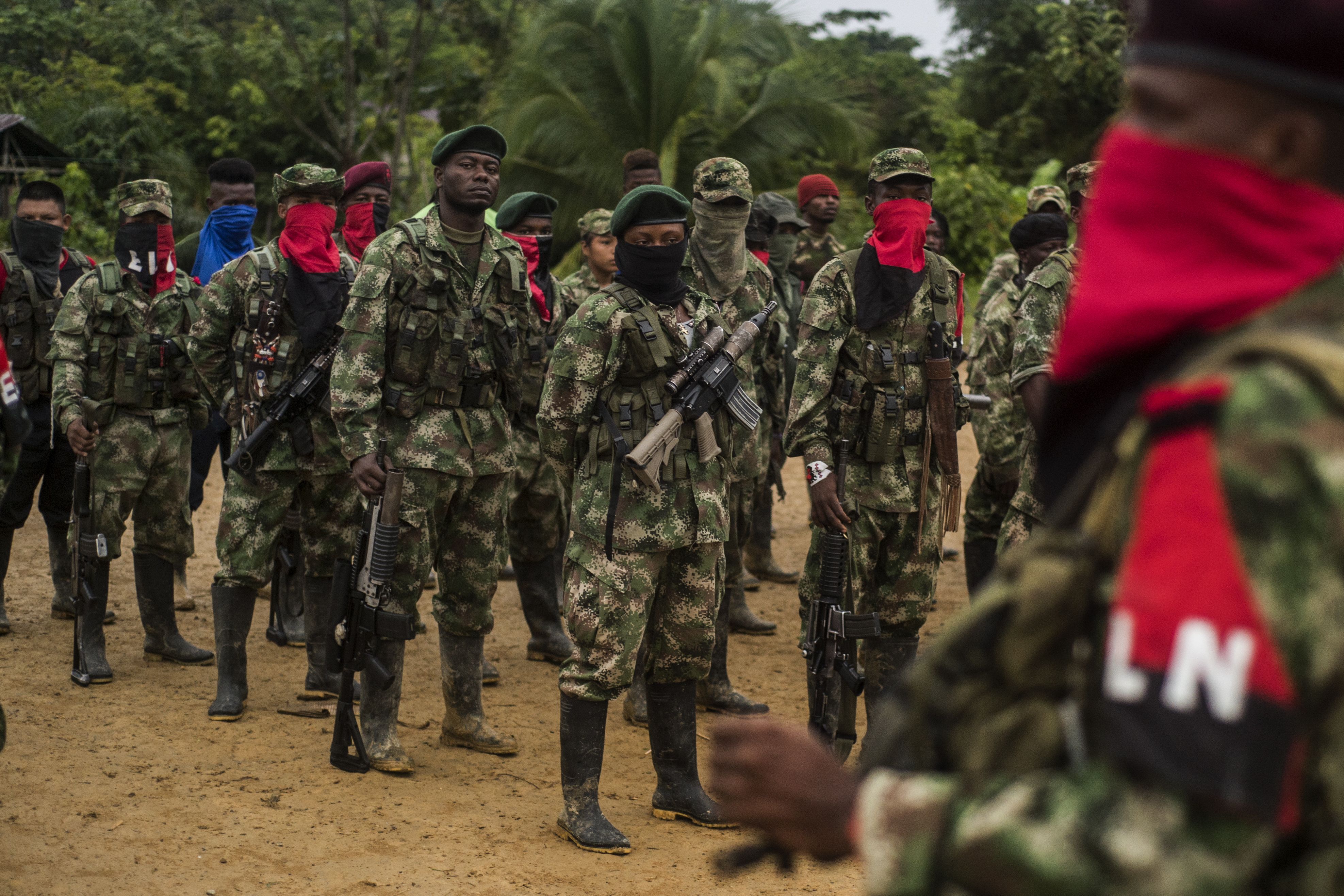 Miembros del ELN (AFP)