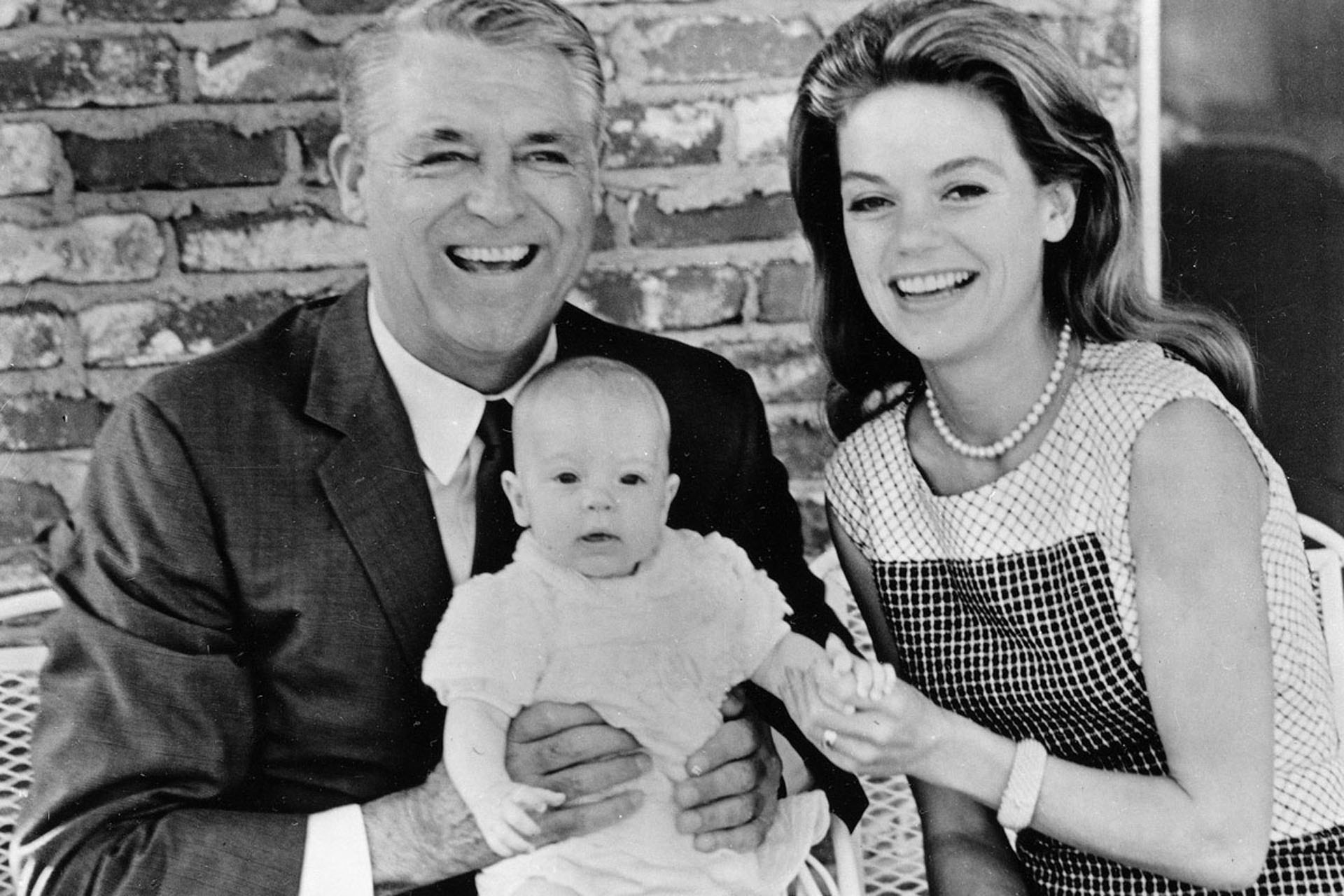 Con Dyan Cannon y su única hija, Jennifer