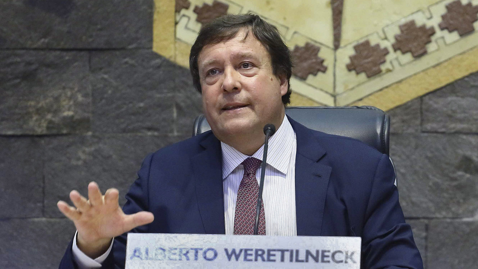 El gobernador de Río Negro, Alberto Weretilneck