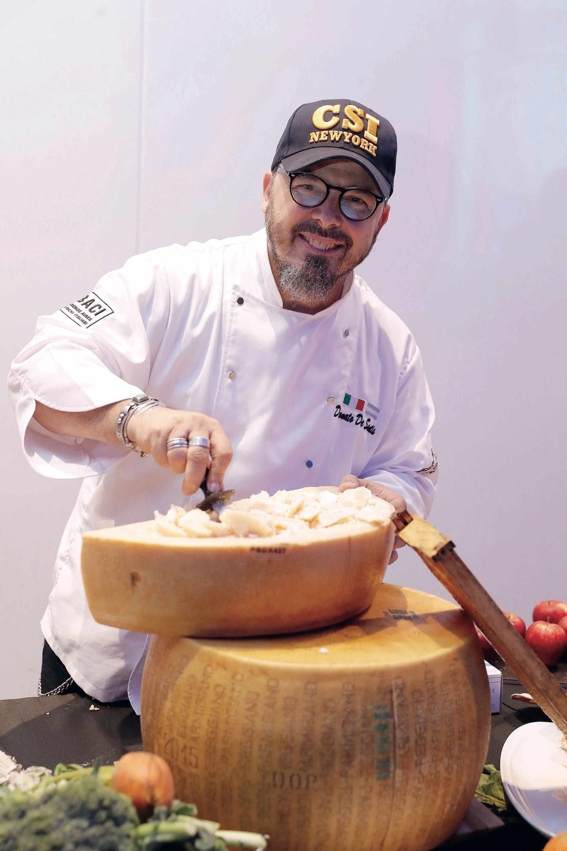 El queso parmesano, un clásico. Foto: Francisco Trombetta/GENTE