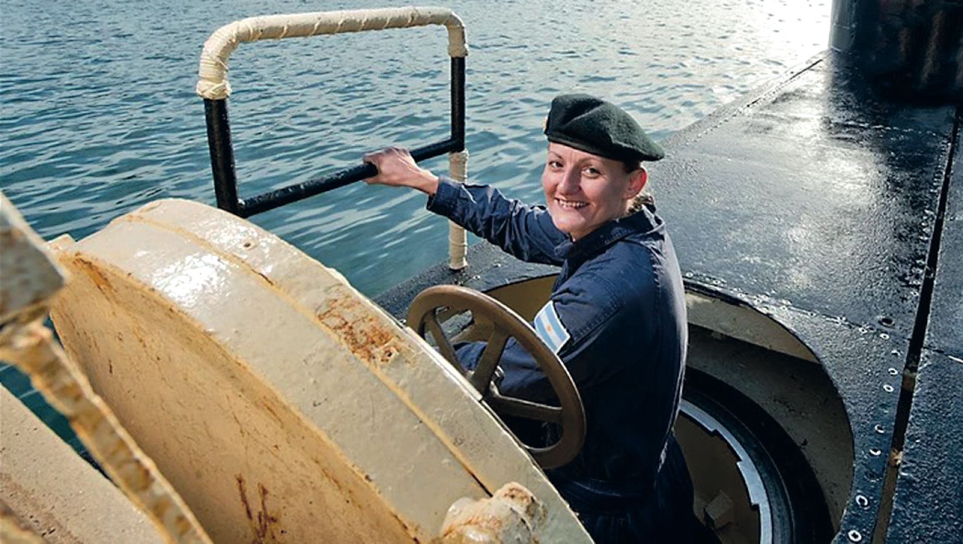 “Todos me preguntan si me asustan los submarinos. Y no. Para mí son impresionantes, algo intrigante y emocionante”, dijo