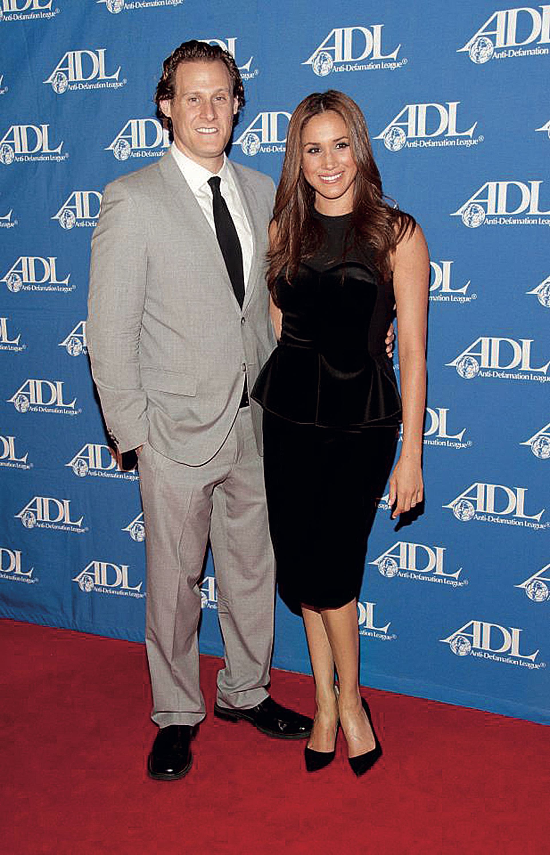 Meghan y su ex esposo, Trevor Engelson (Foto: archivo Atlántida)