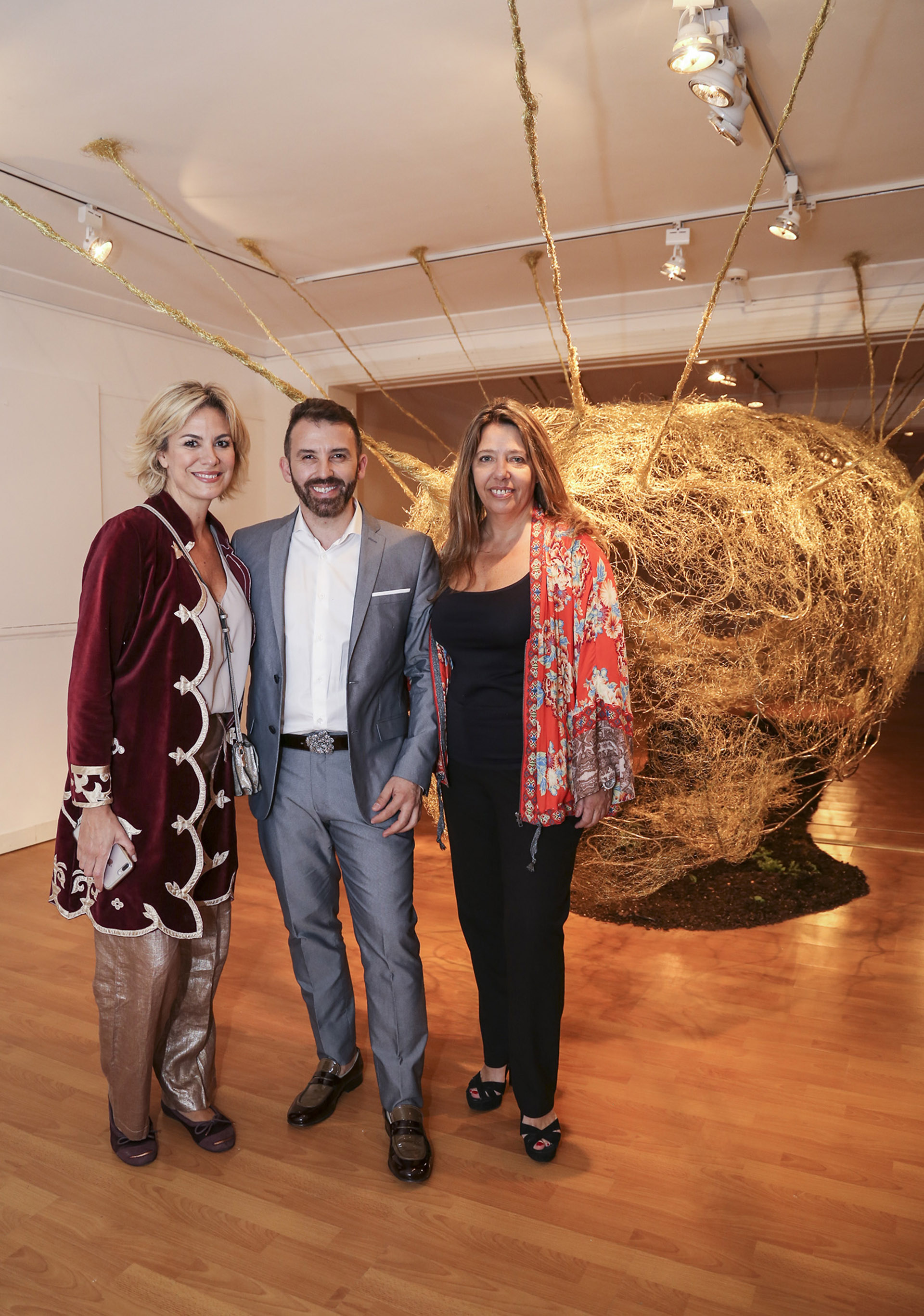 Florencia Florio, Marcelo Toledo y María Claudia Pedrayes